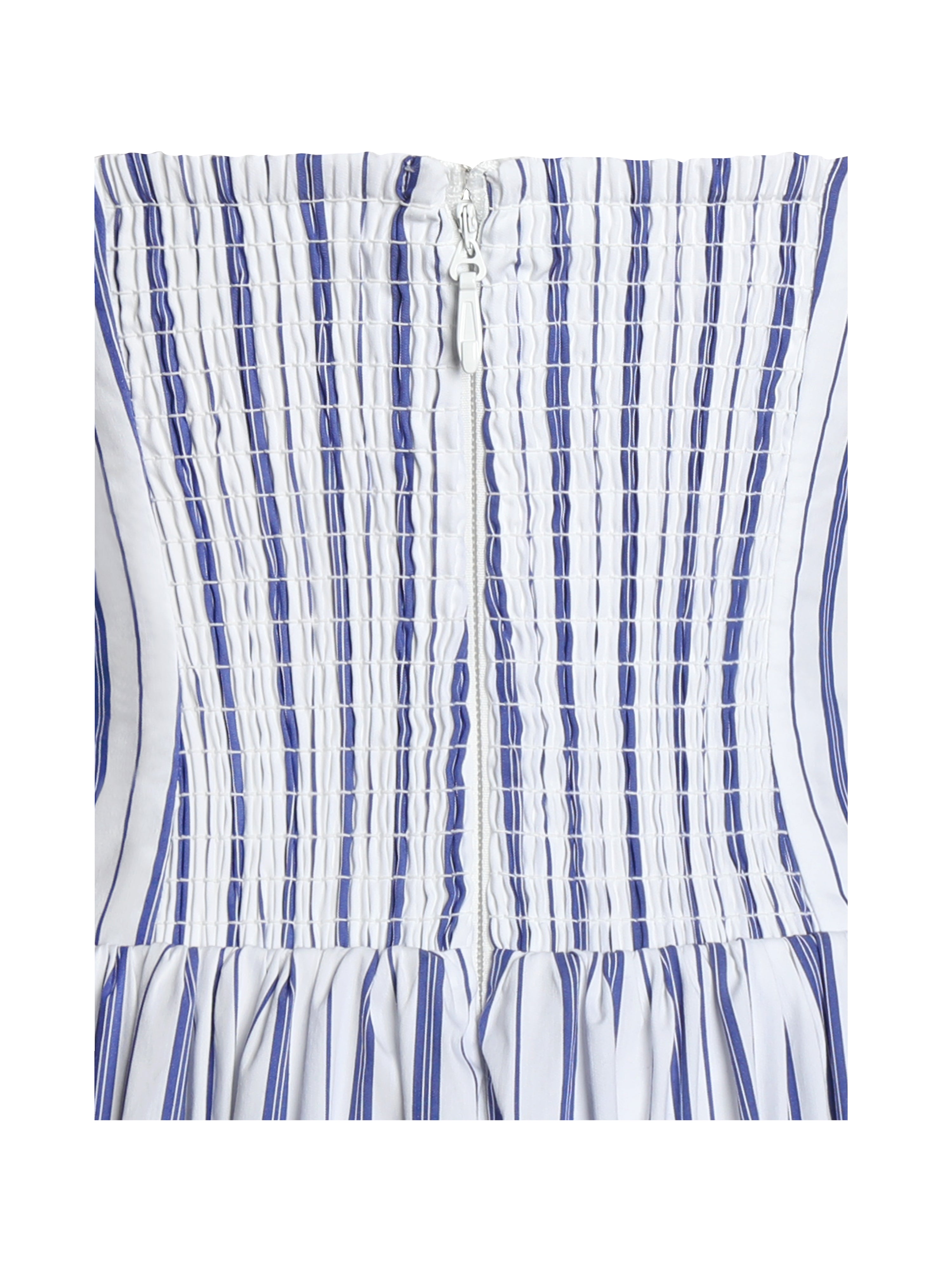 robe stripe navy élégante