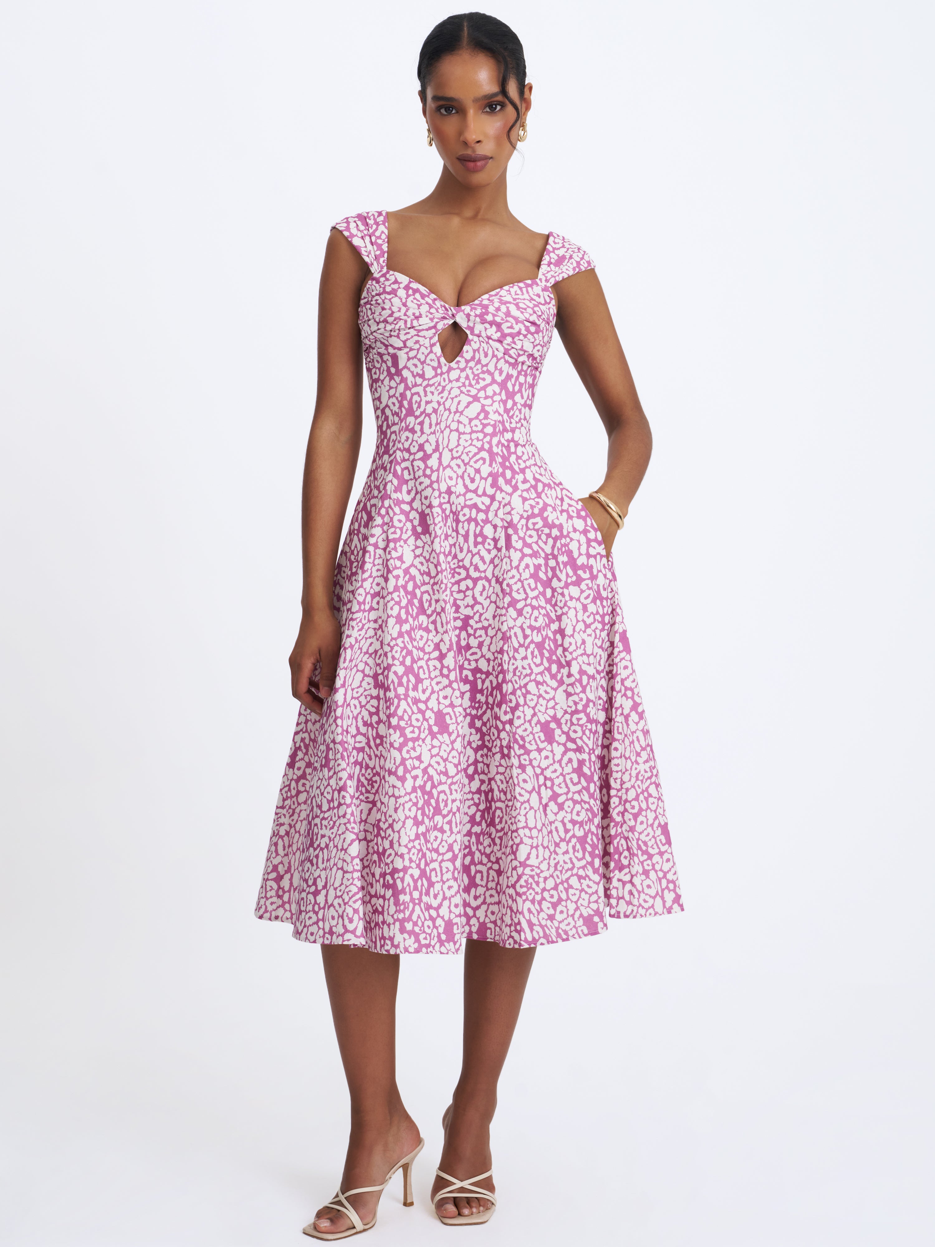 robe Wynonna mauve