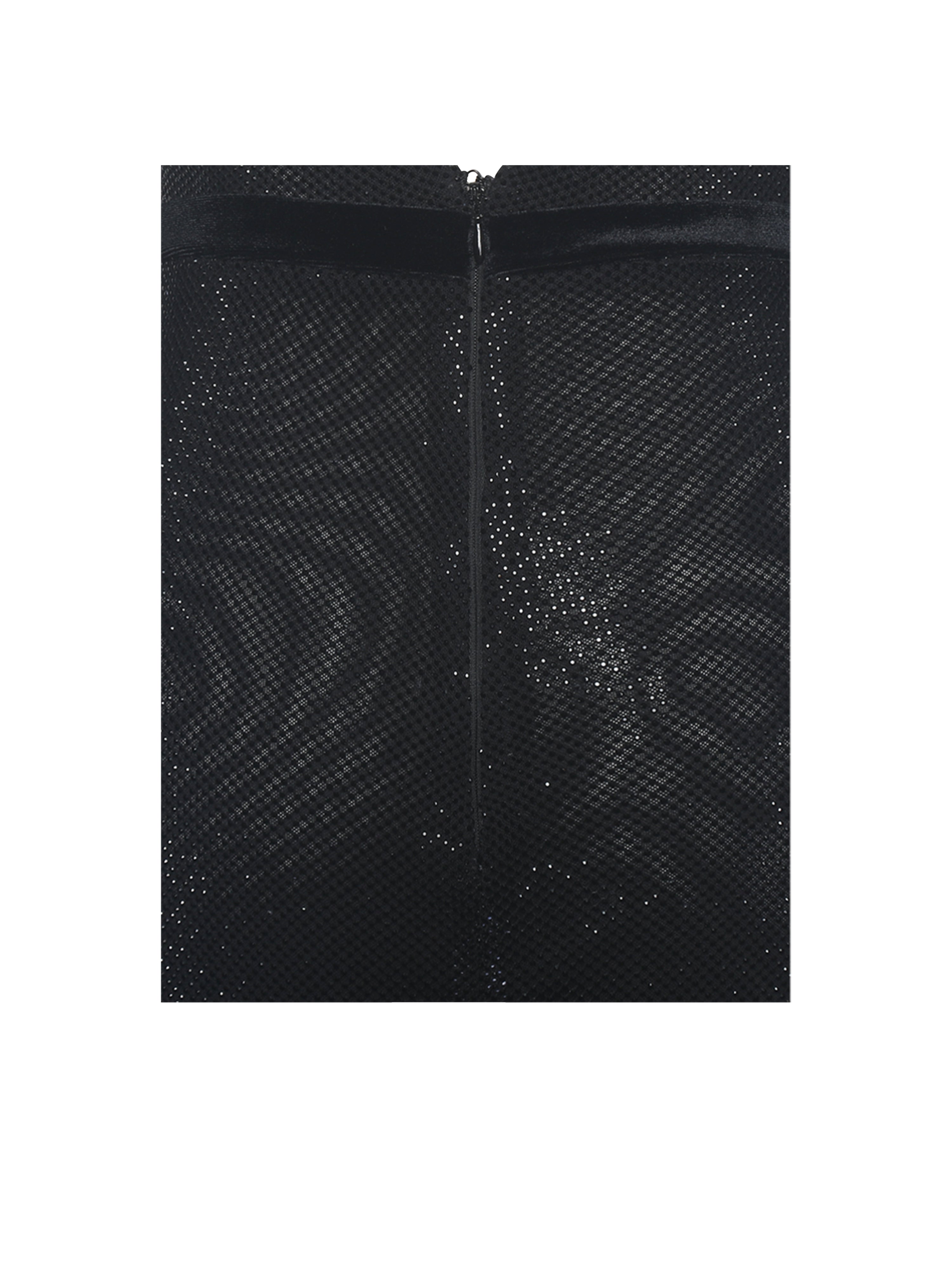 robe noire en velours