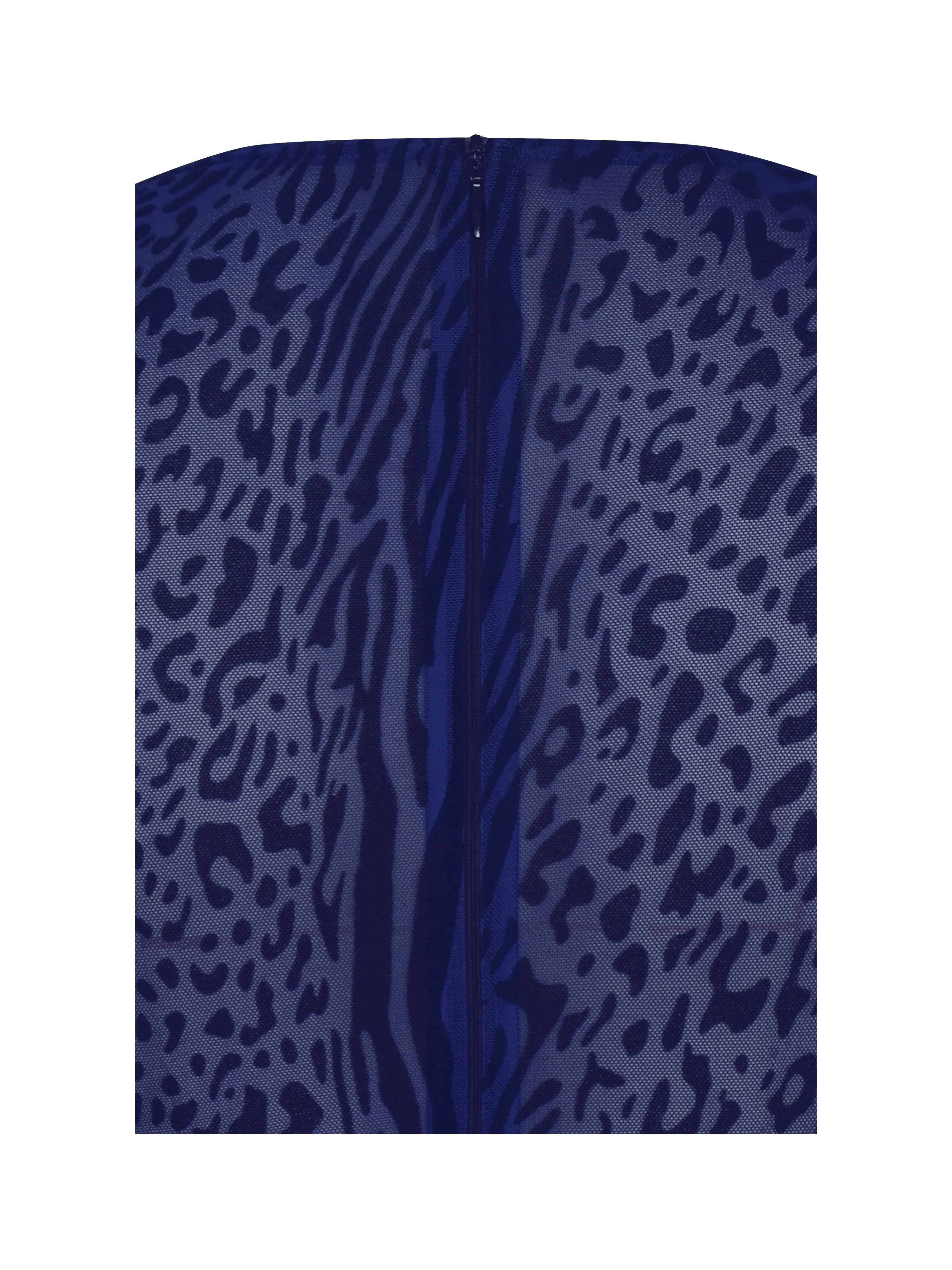 robe velours marine