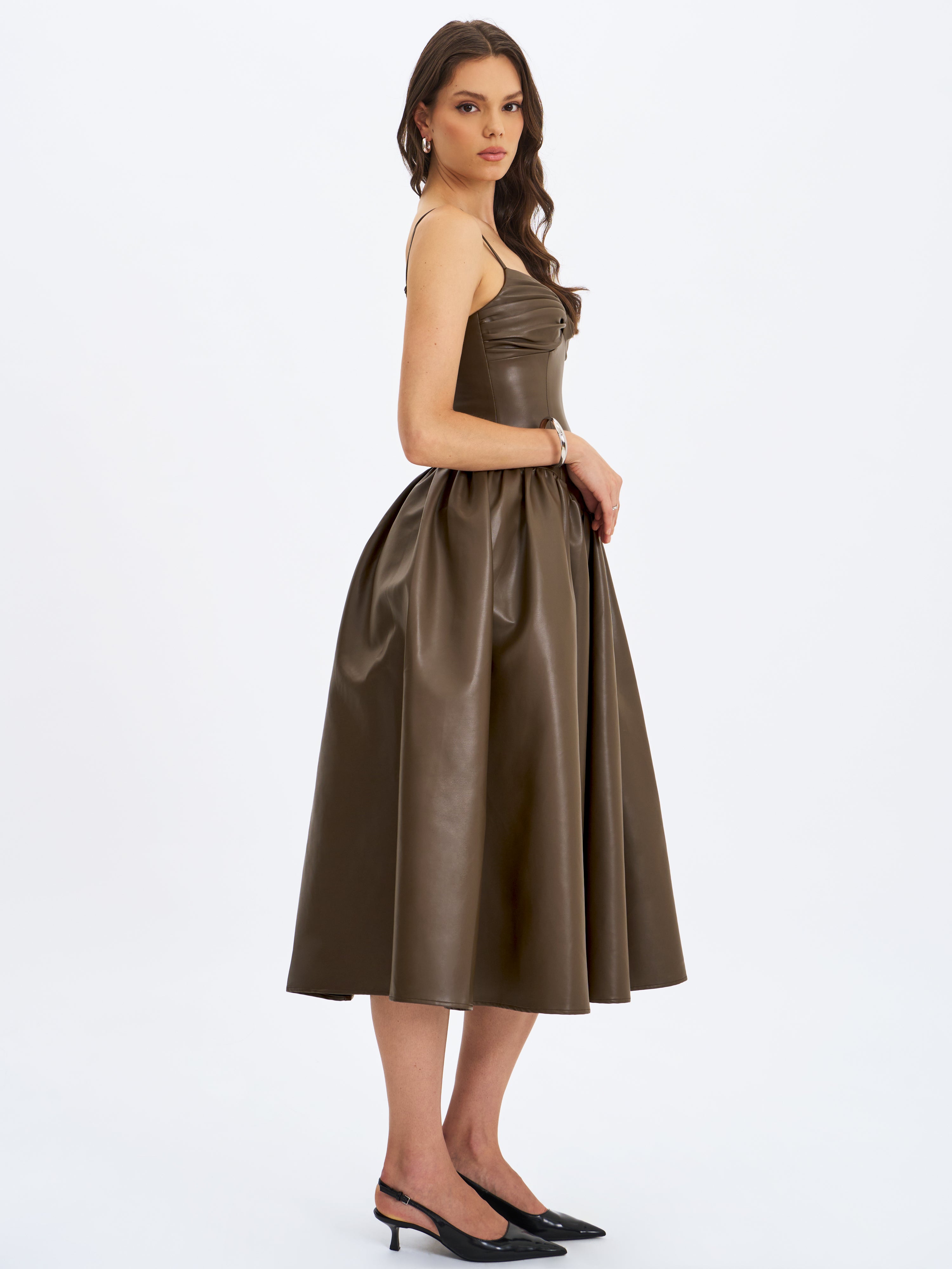 Robe Parisia dos avec zip invisible