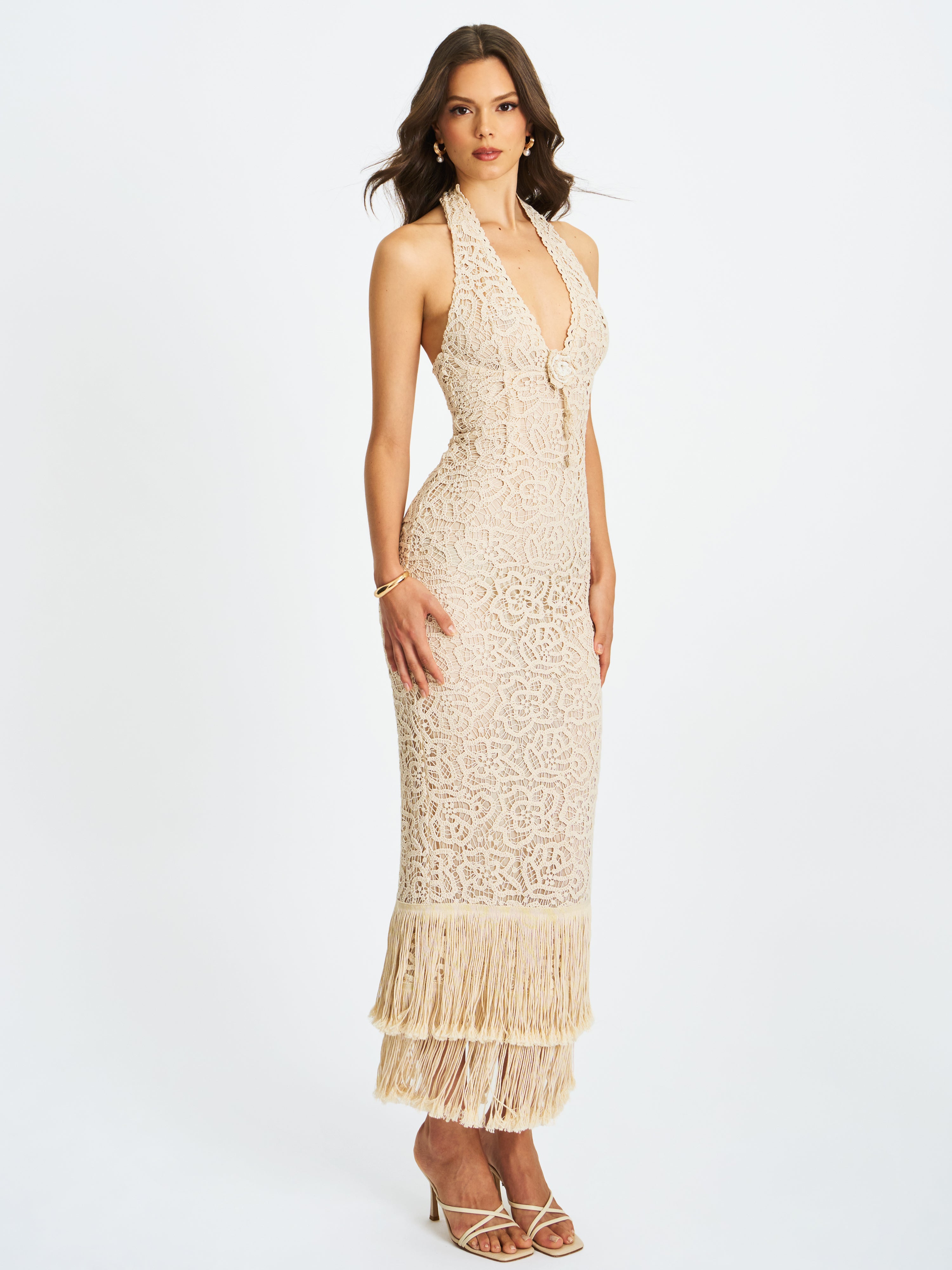 robe crochet élégance estivale