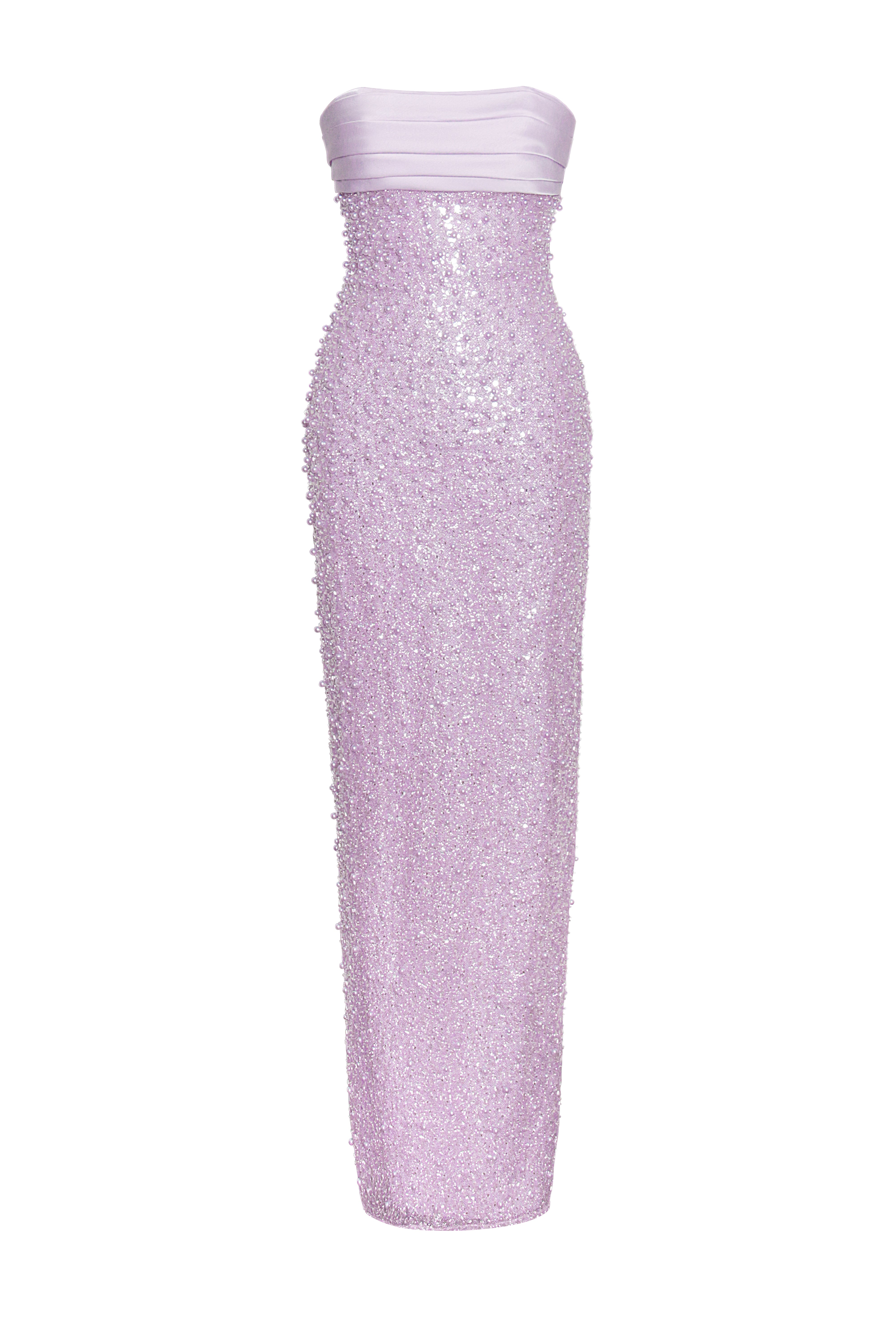 Lainey robe violette glamour
