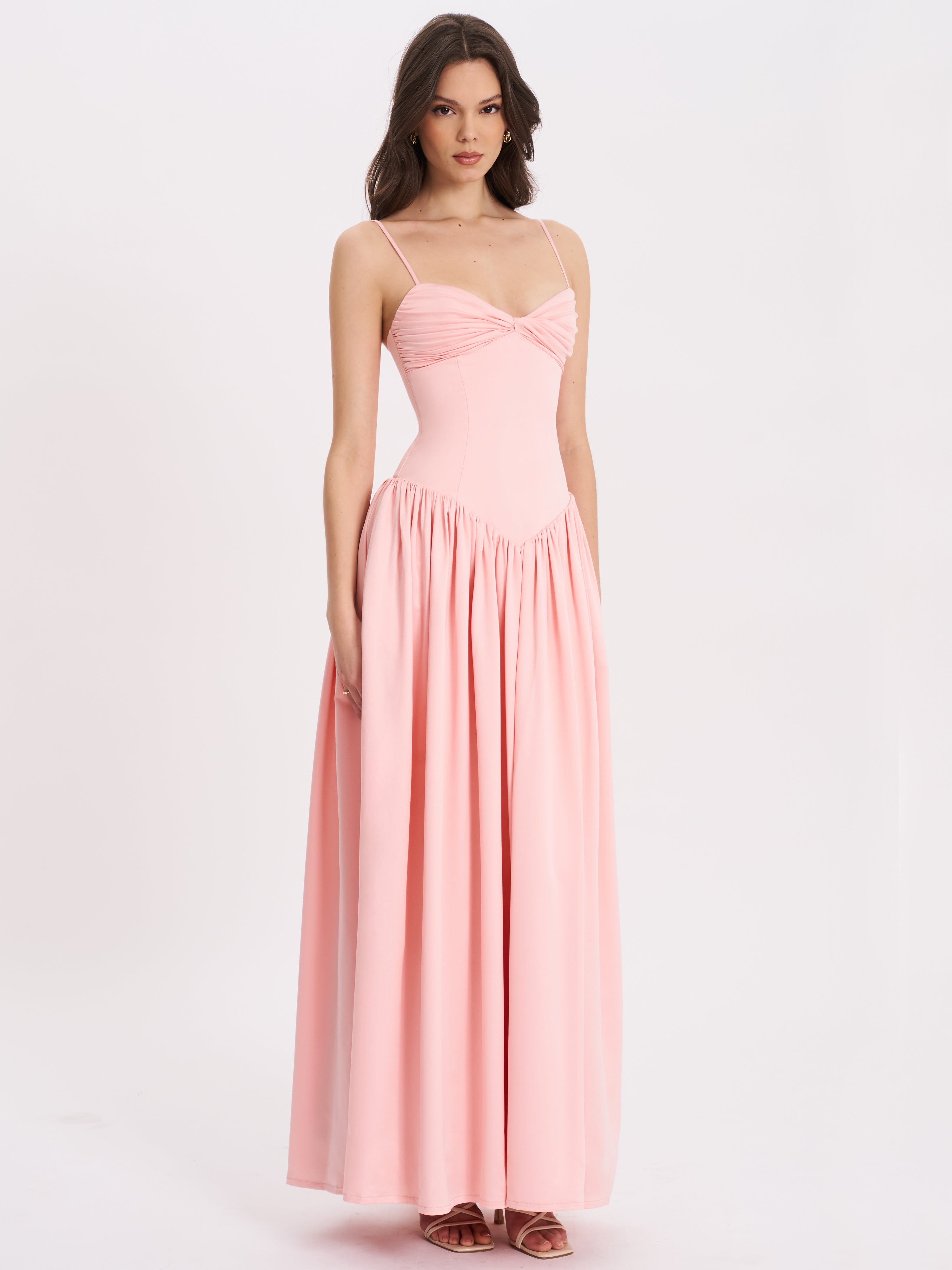 robe de soirée rose