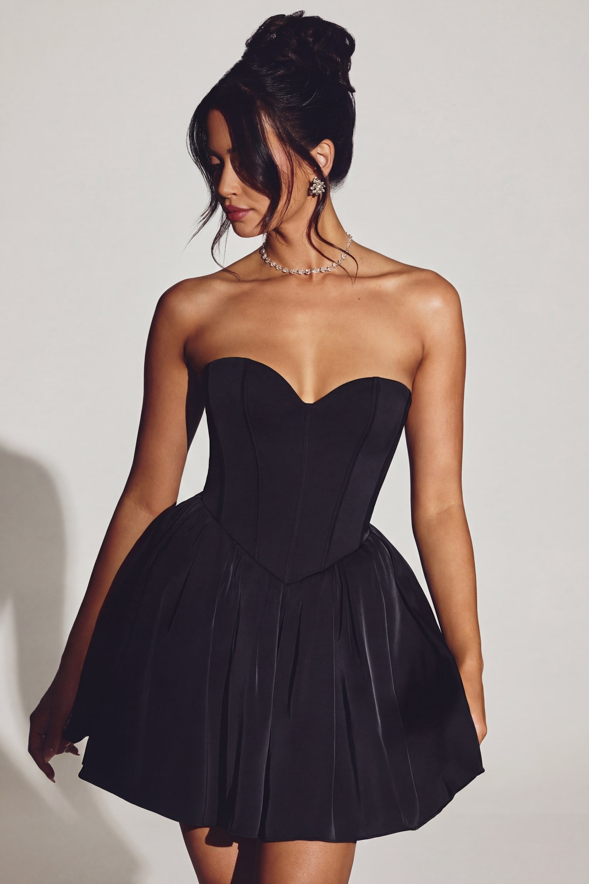 mini robe élancée