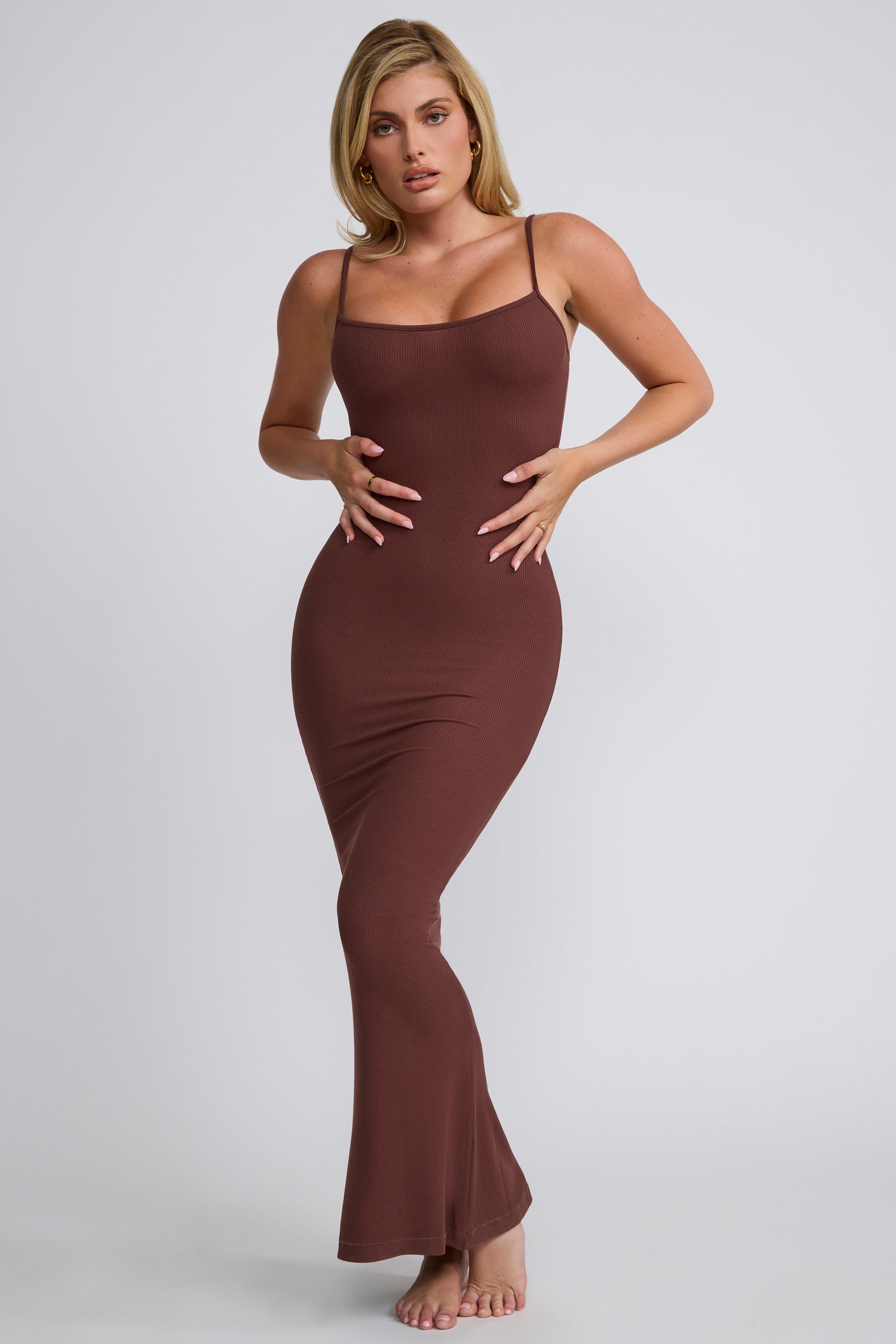 robe maxi chocolat
