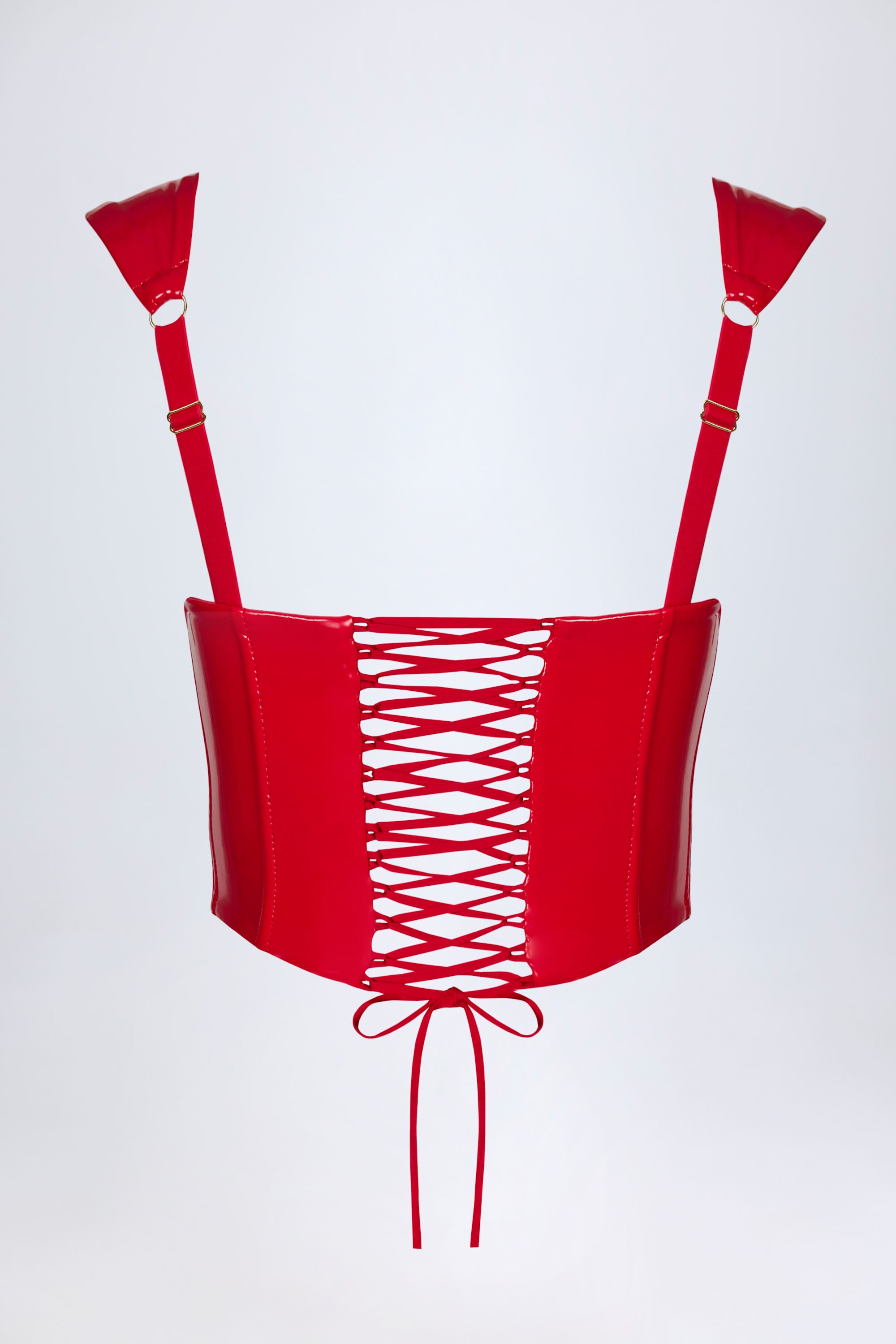design moderne corset rouge