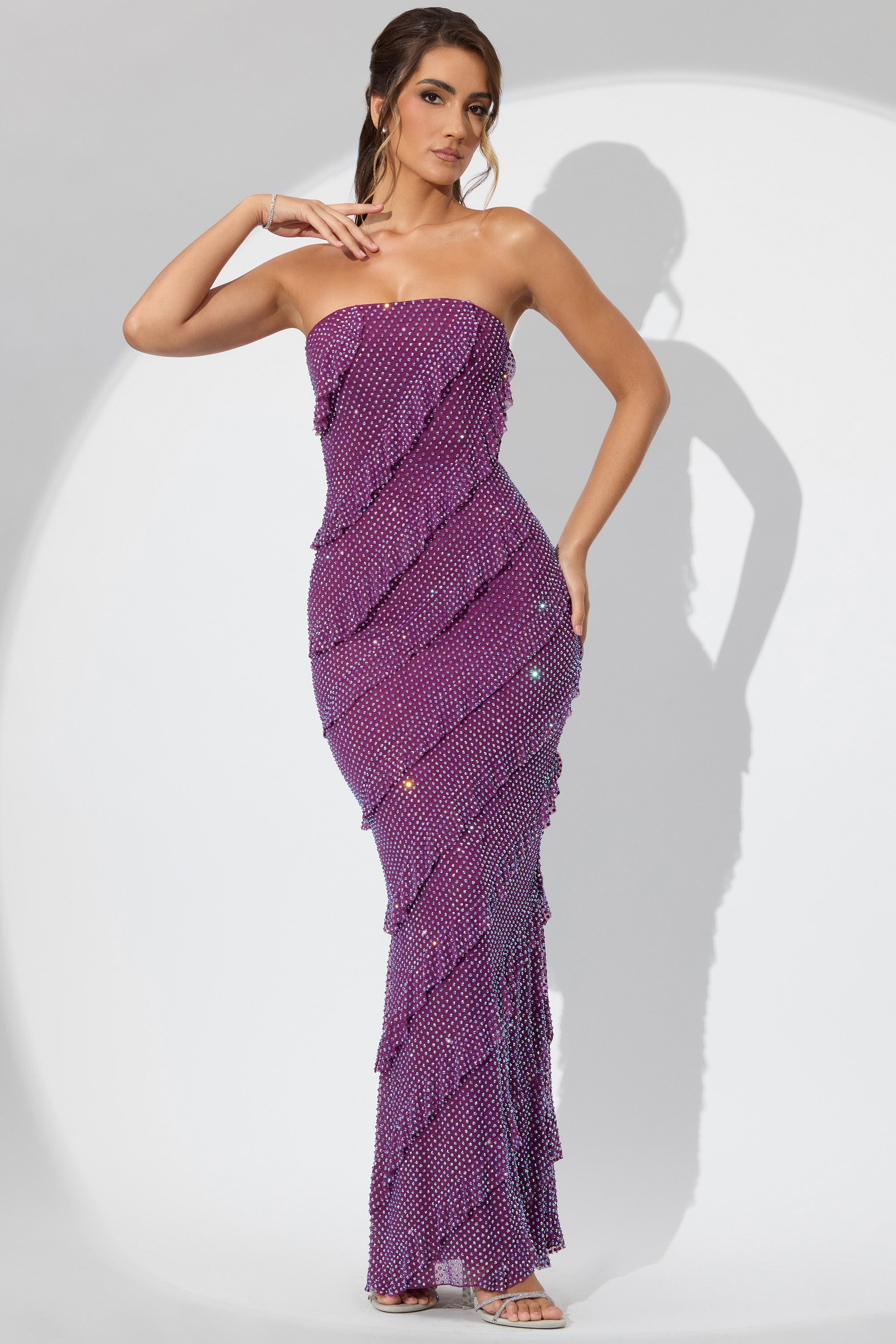 Robe glamour prune