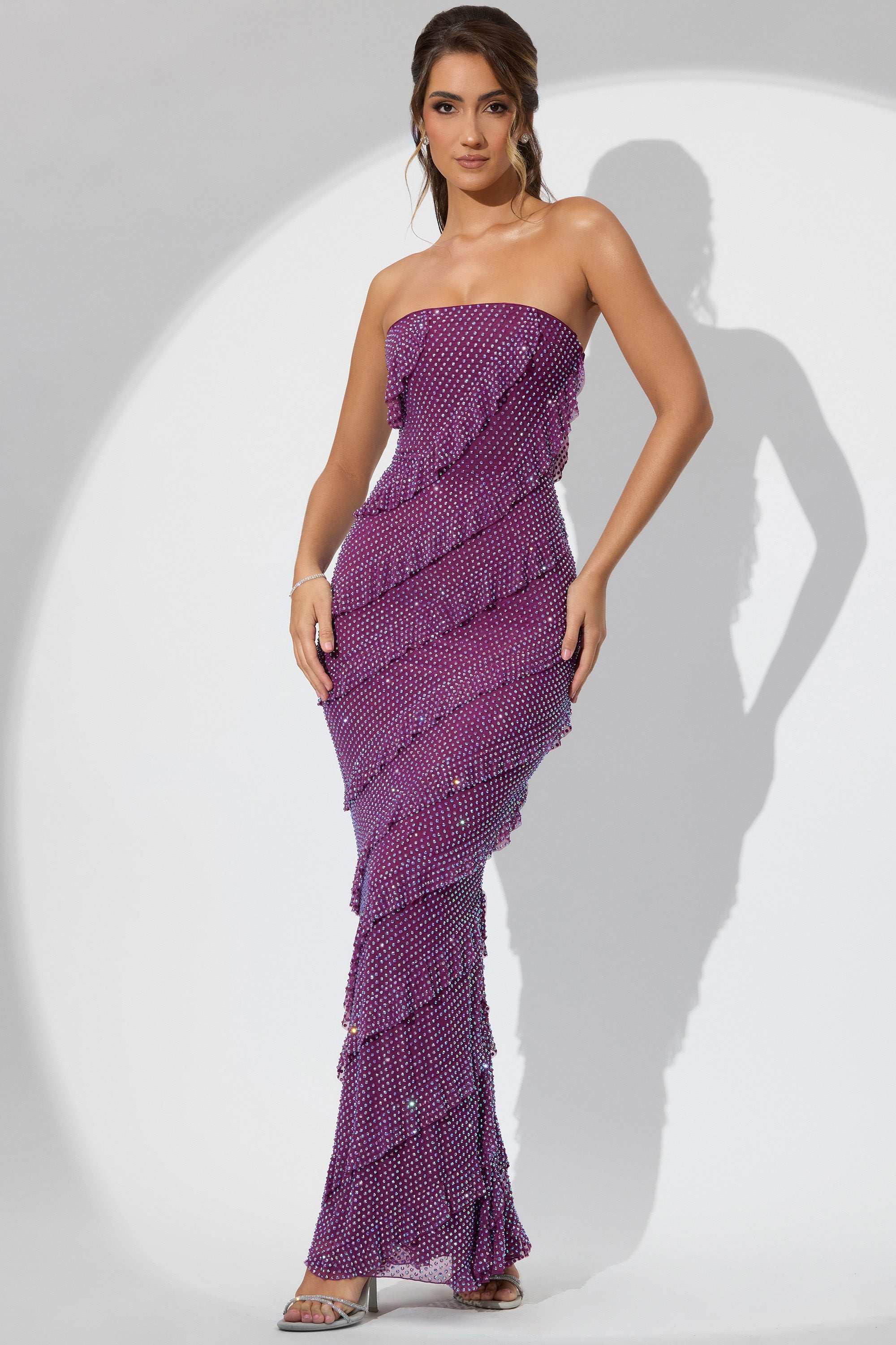 Robe à fronces séduisante