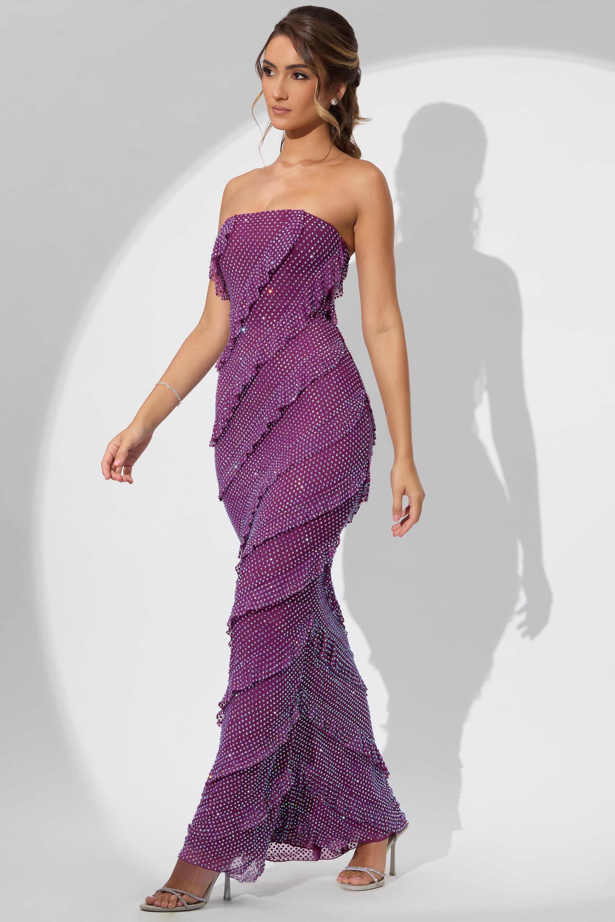 Robe en maille extensible