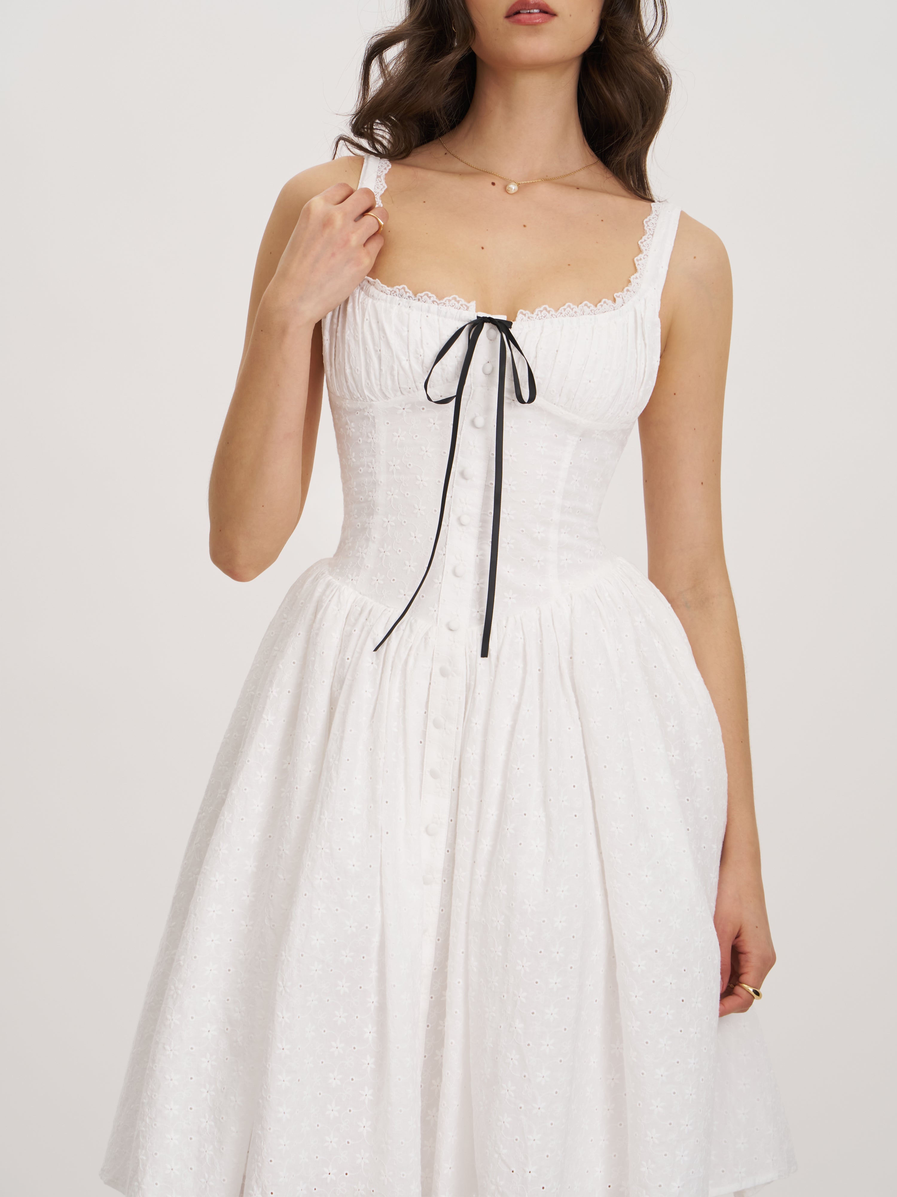 Madison dress avec dentelle