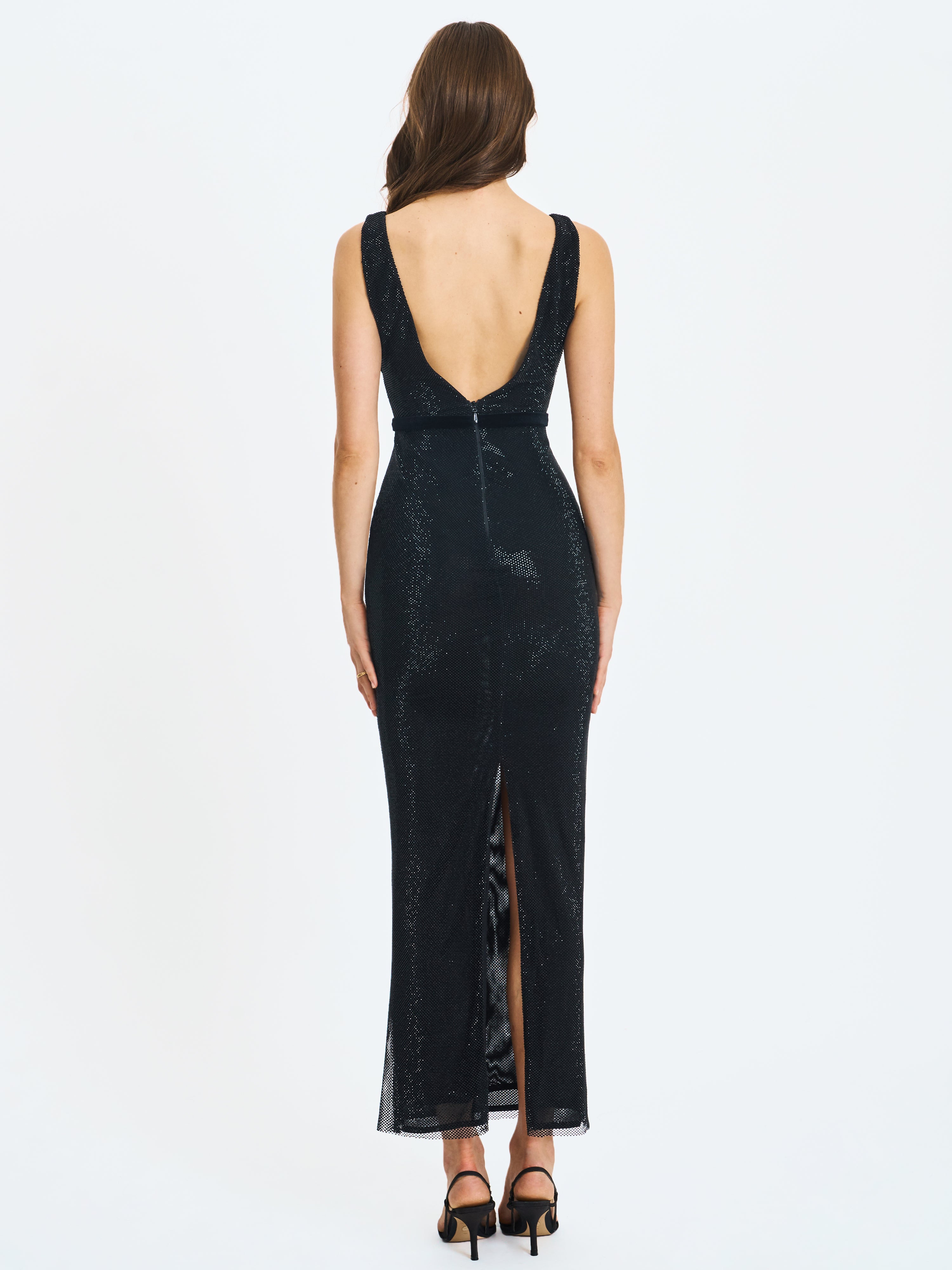 robe glamour noire