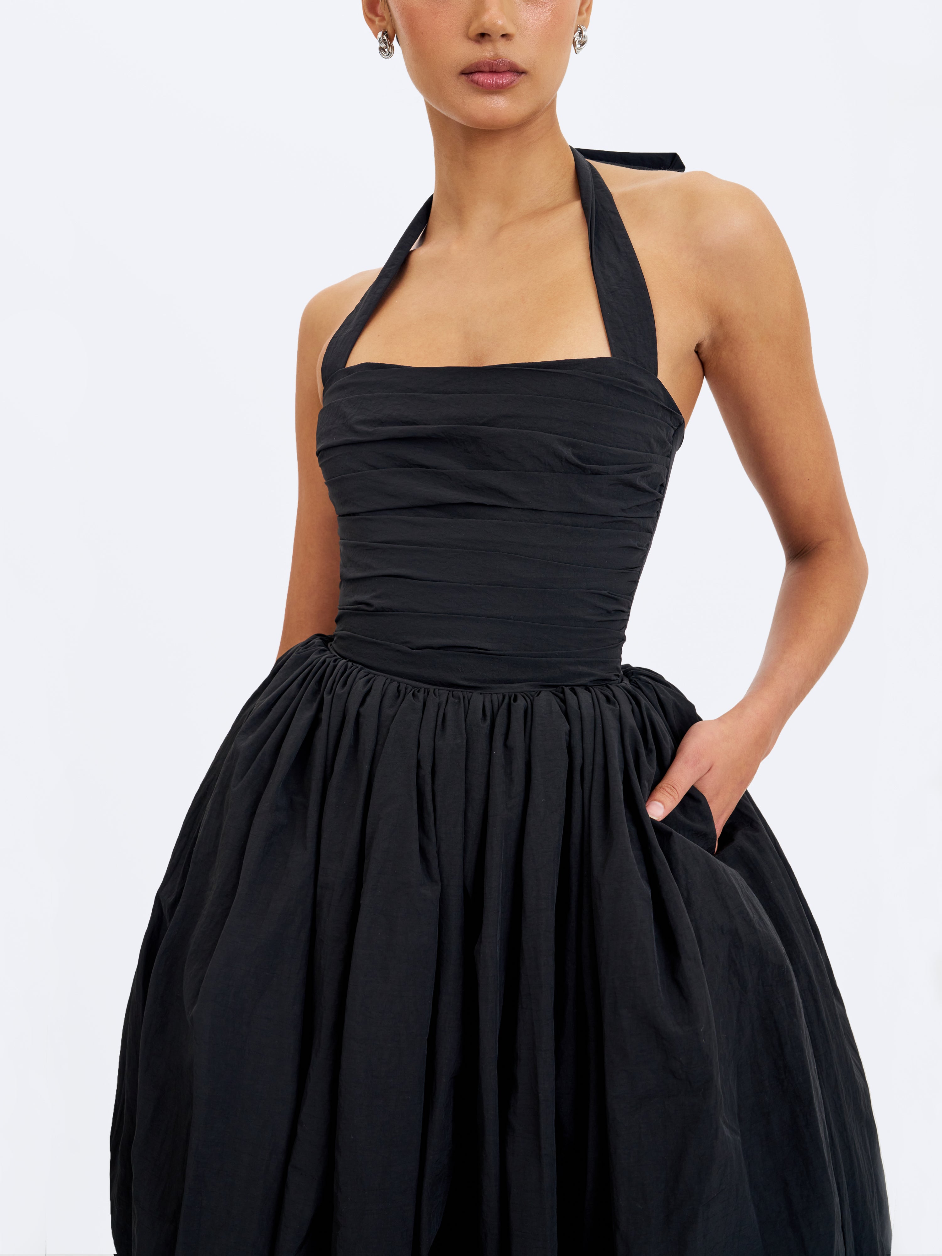 robe chic en taffetas