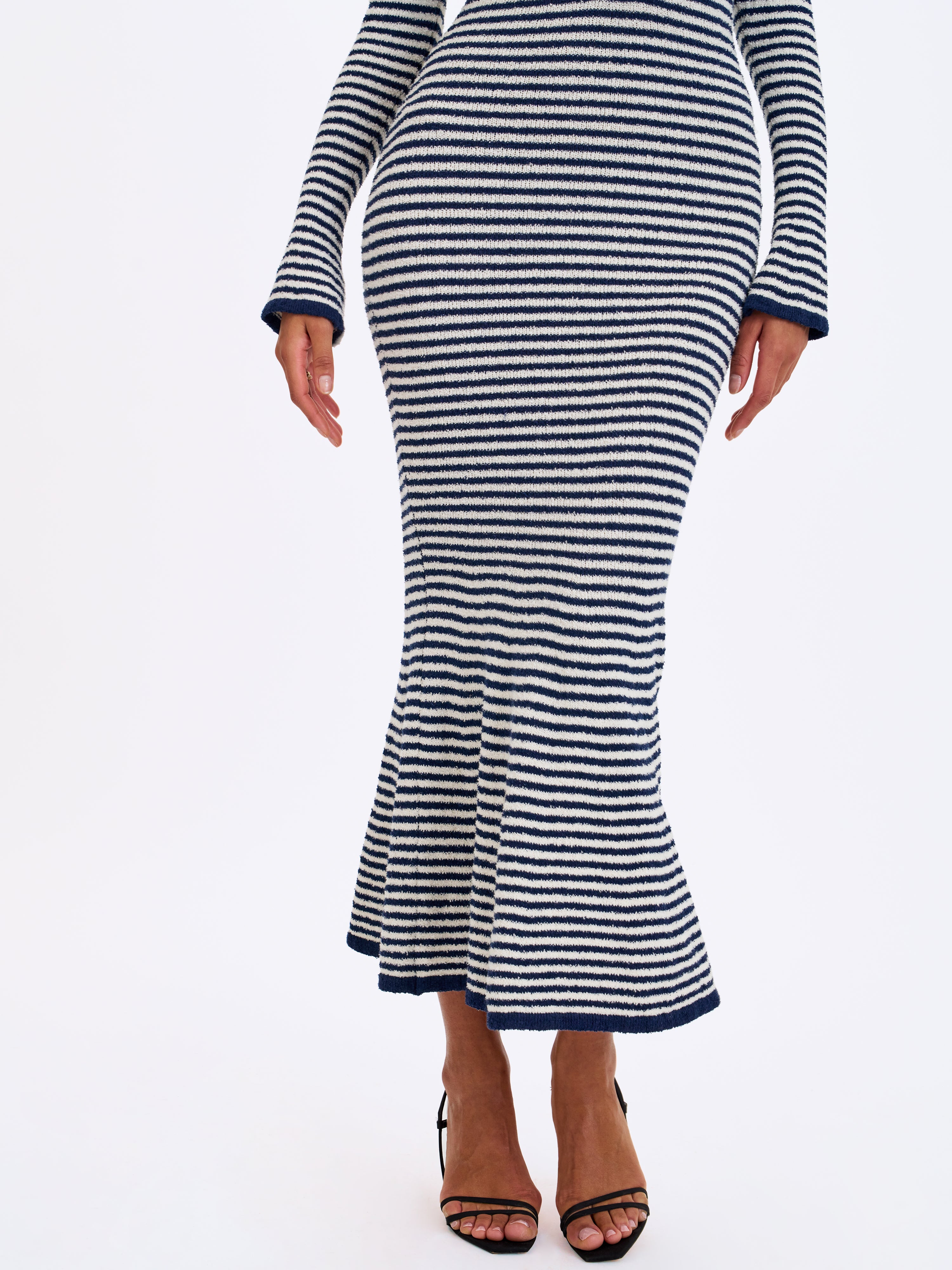 robe longue à motifs