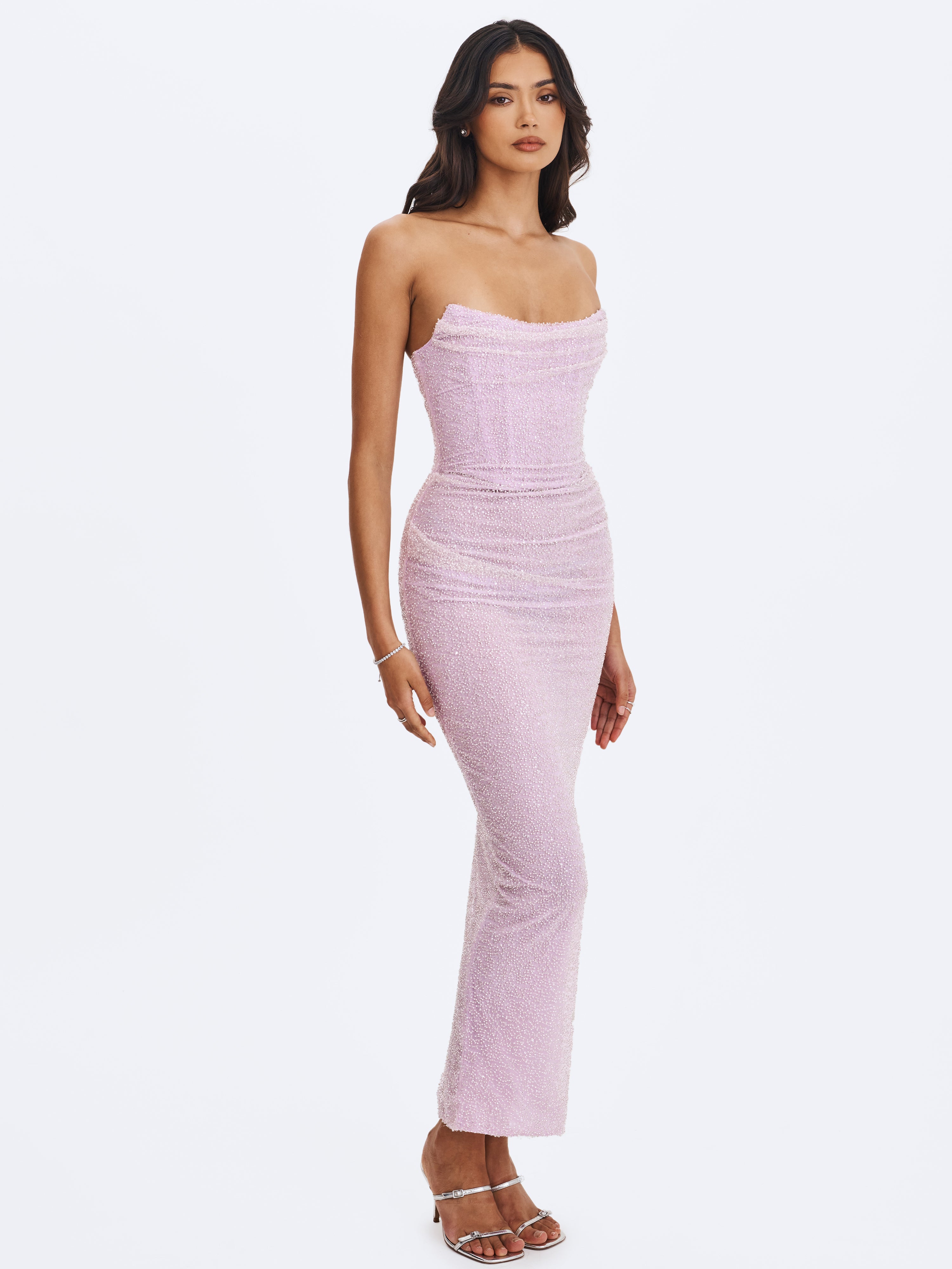 robe glamour lilas