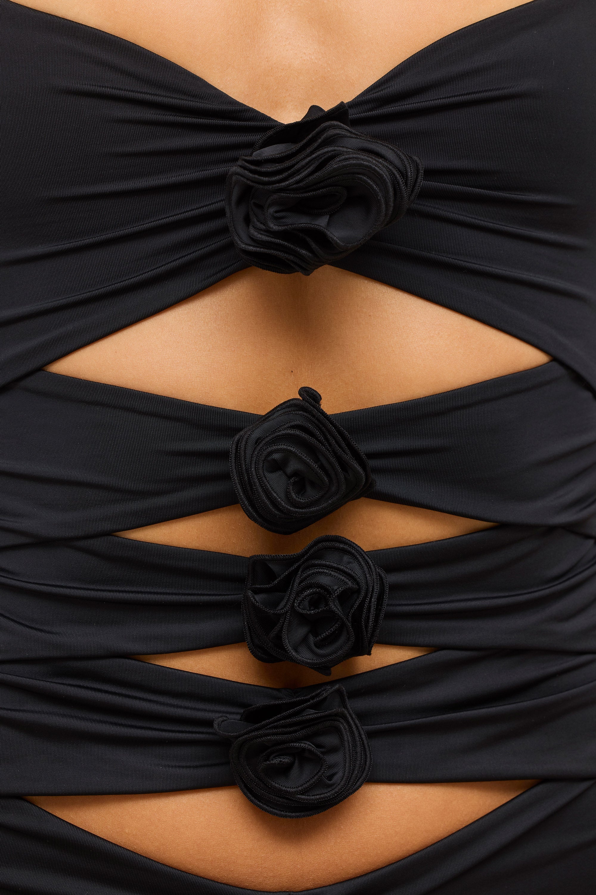 Robe de soirée en jersey extensible