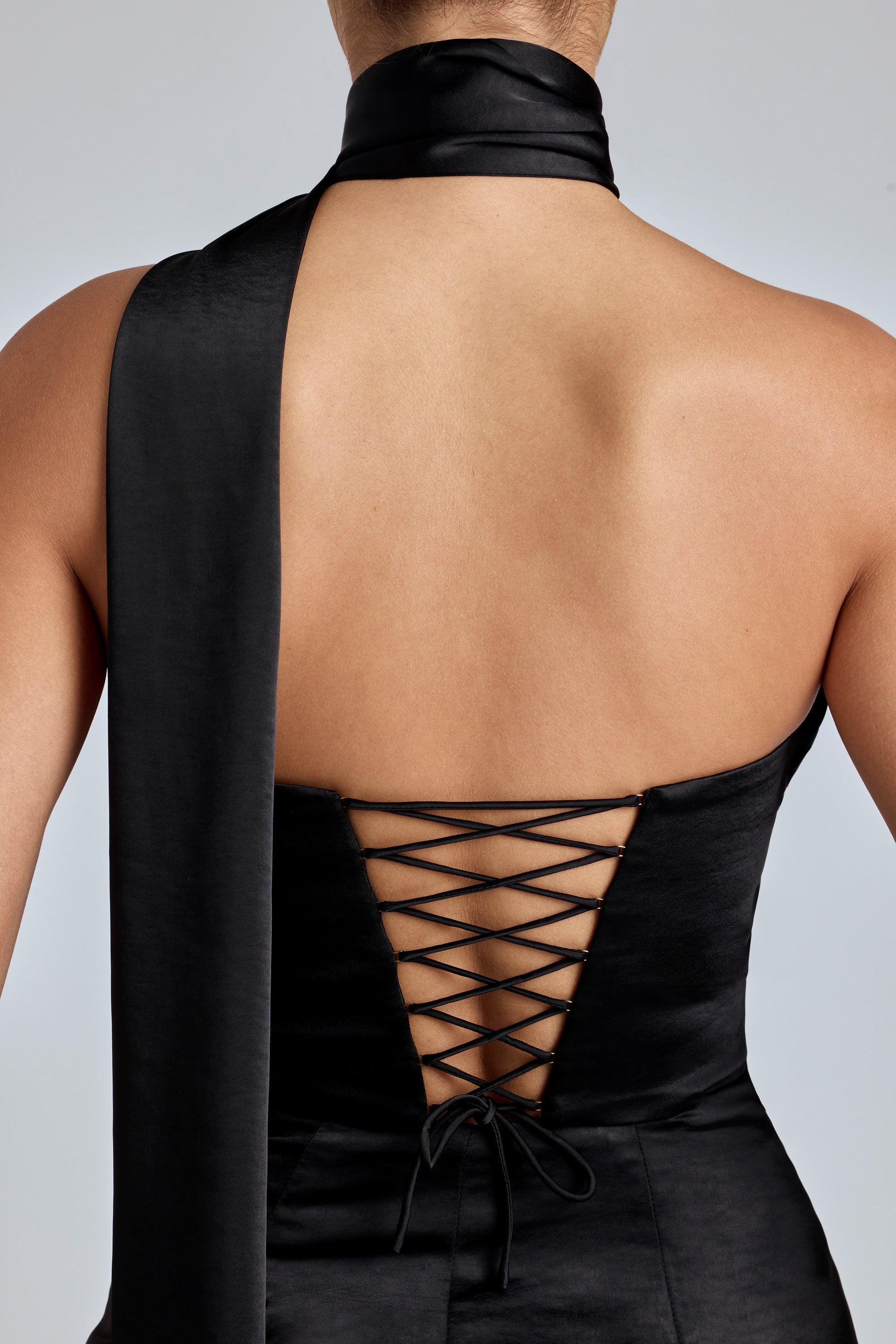 robe soirée satin