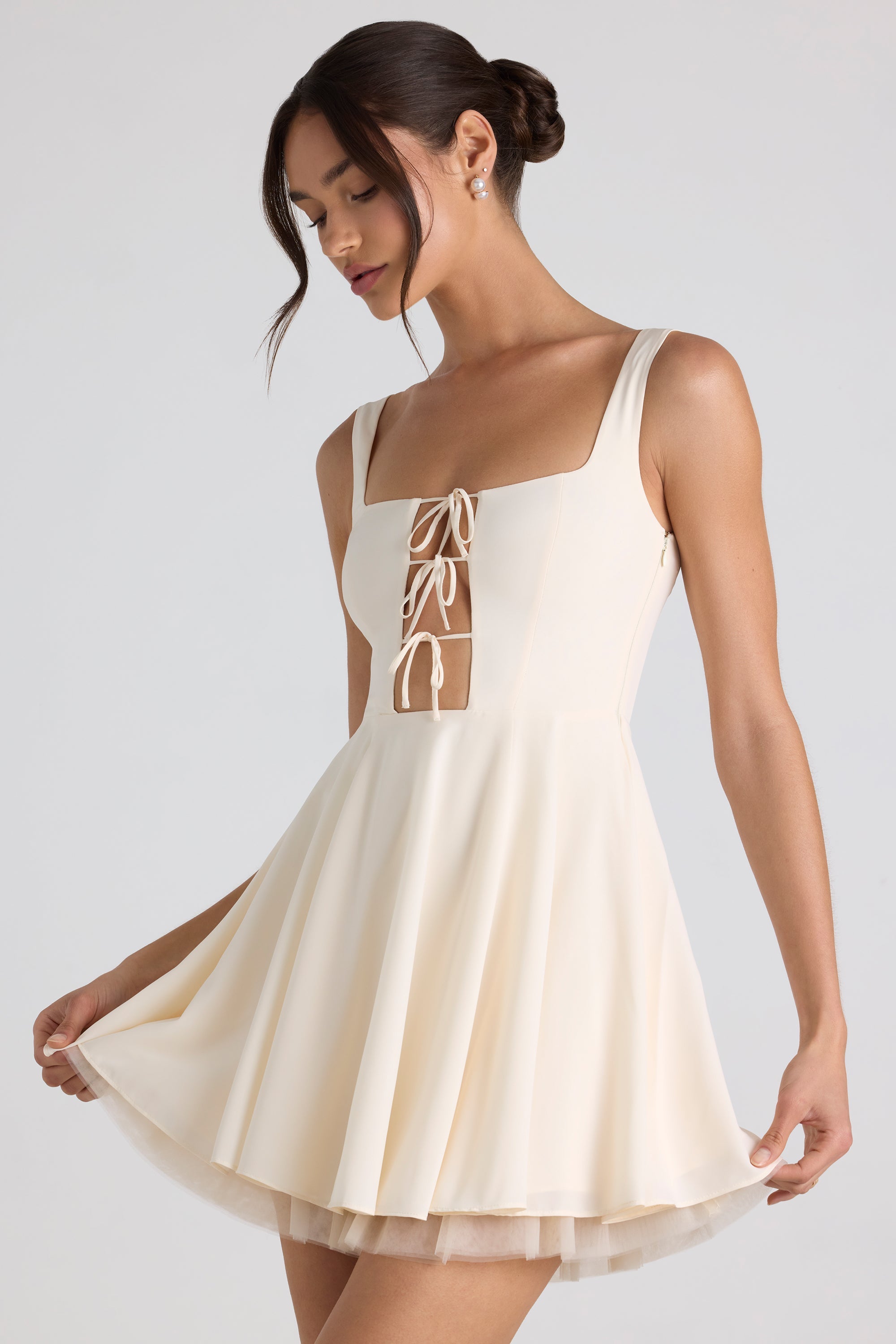 robe légère ivoire