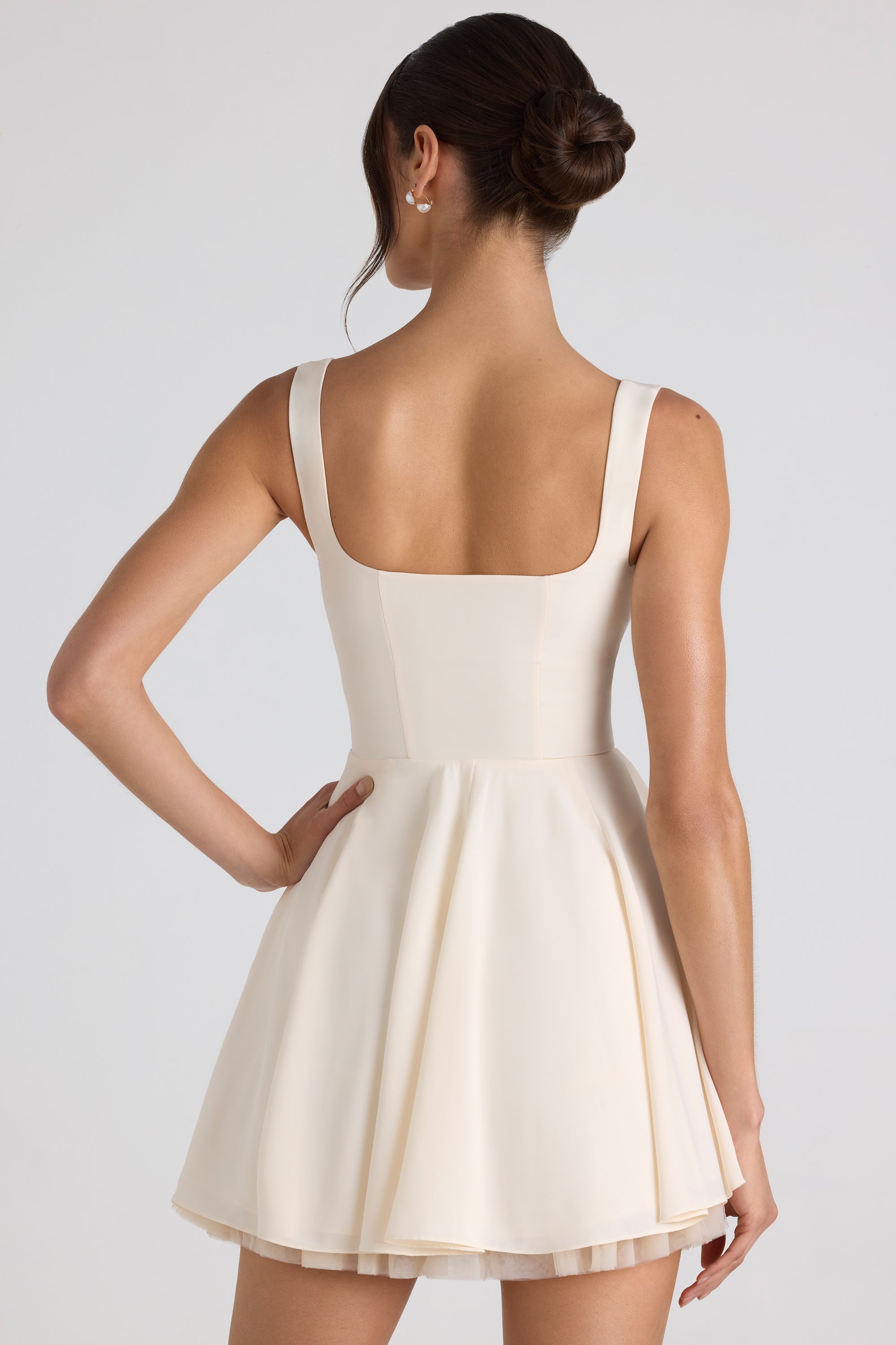 robe A-line ivoire