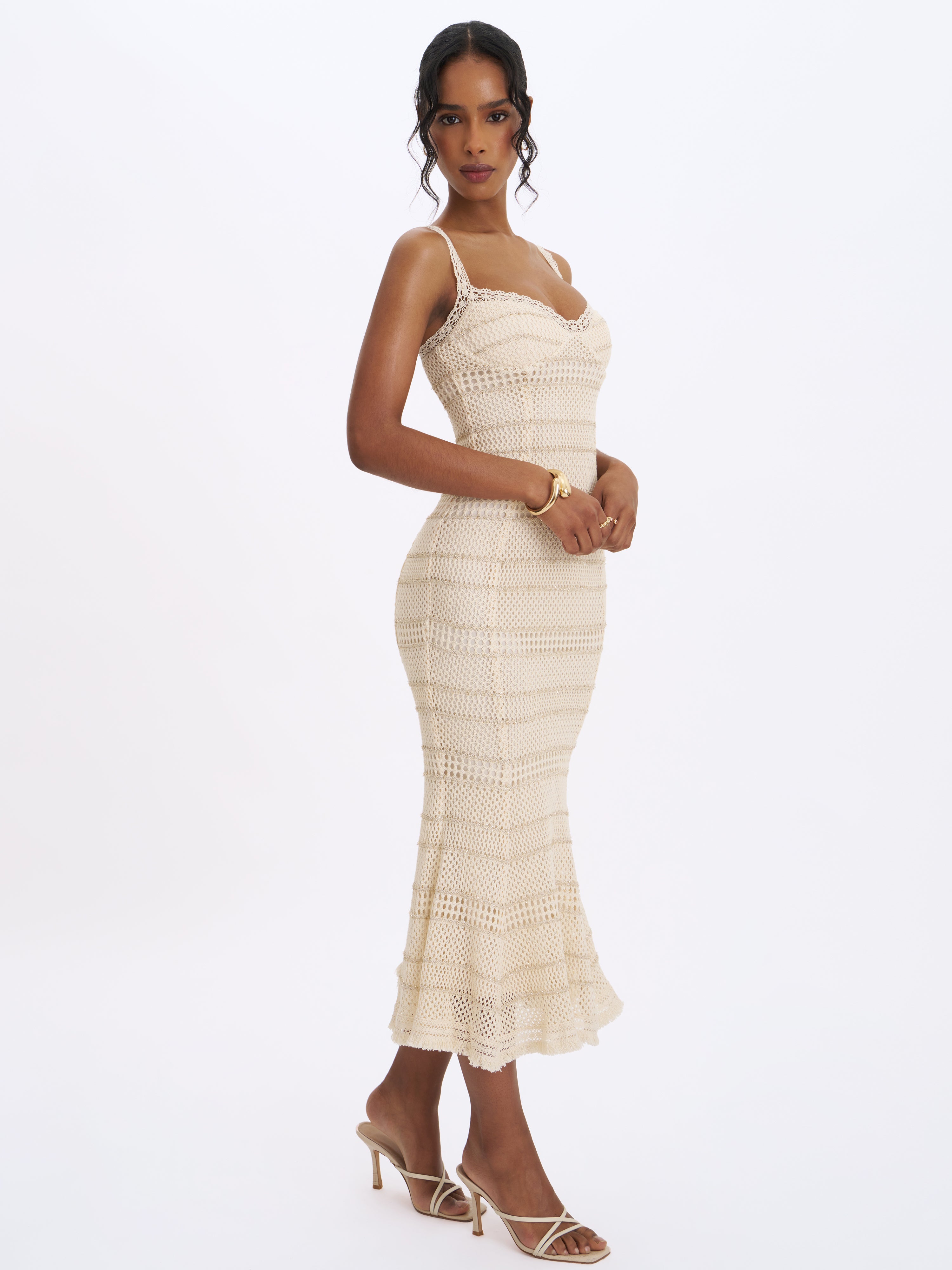 zip arrière invisible sur robe Xiomara