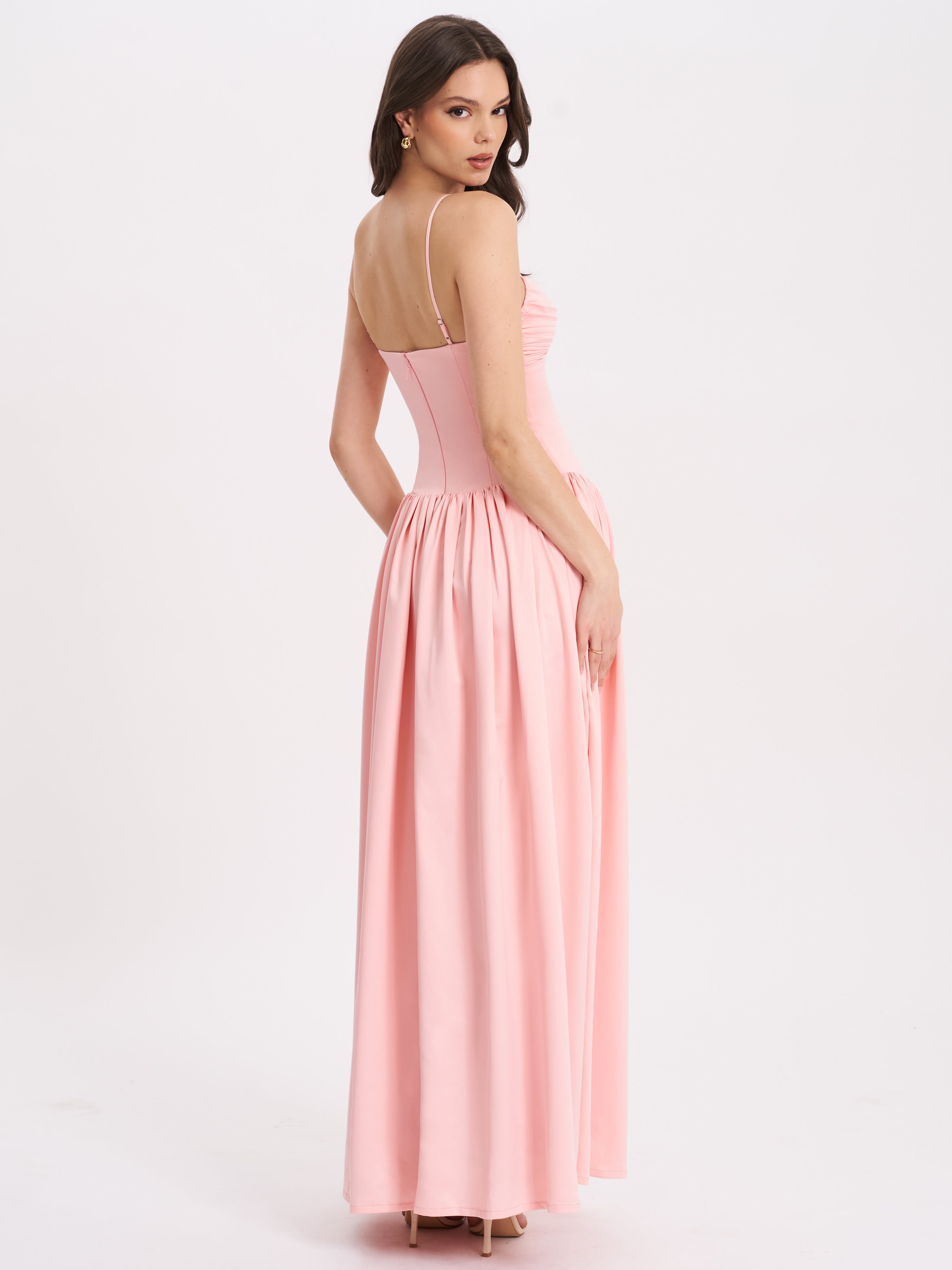 robe ajustable et doublée
