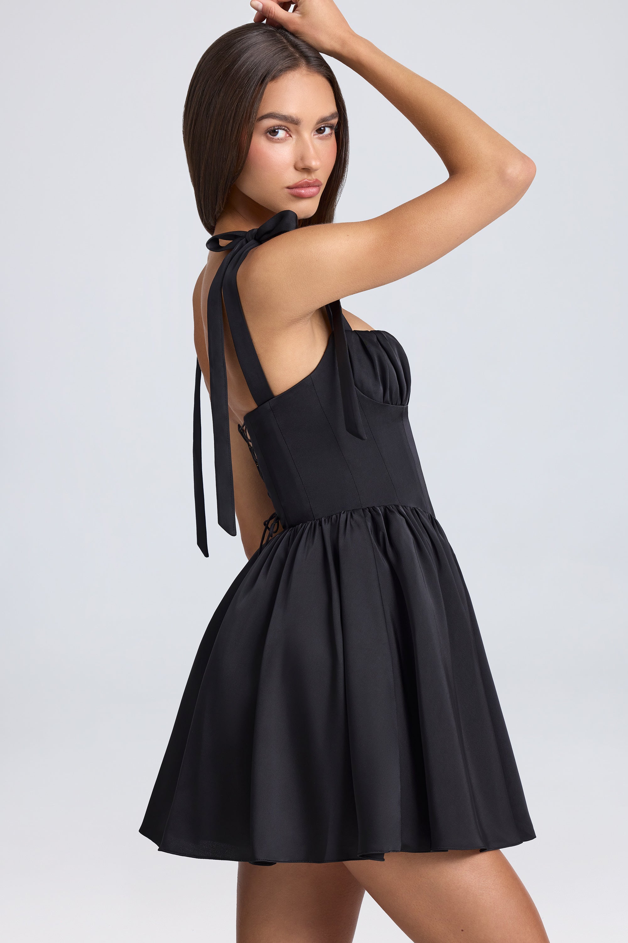 jupe évasée mini robe