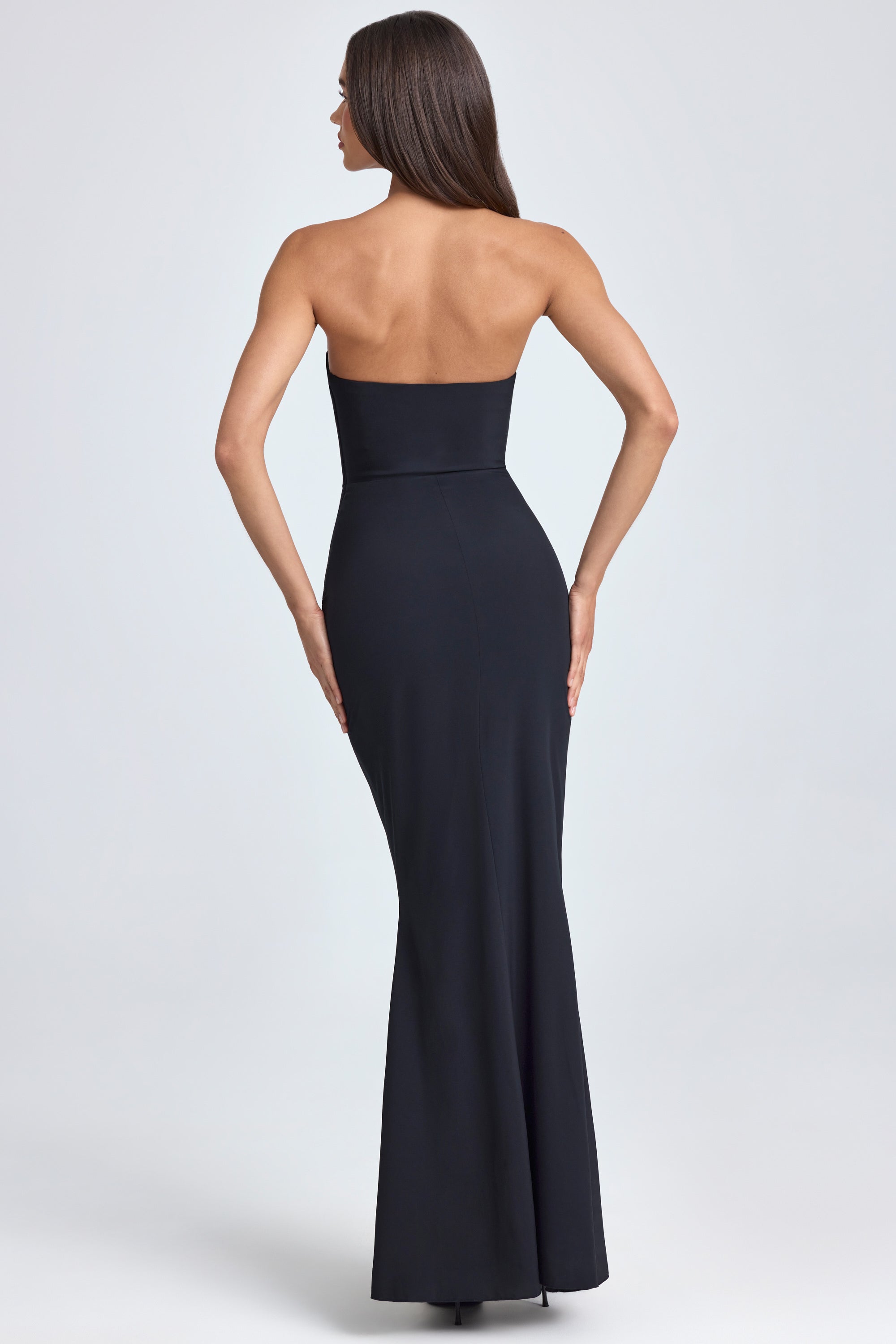 corset-dress élégant noir