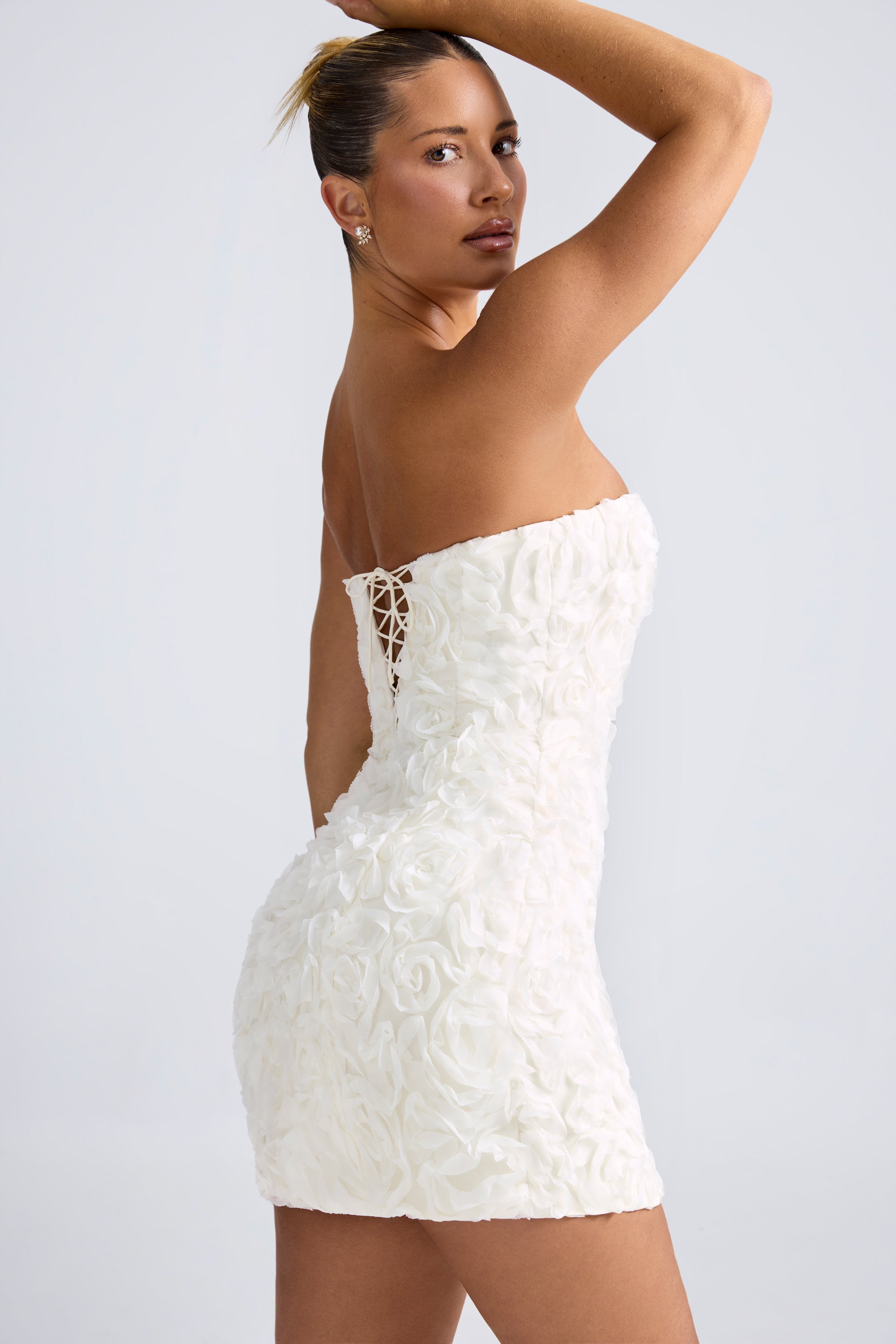 robe A-line détail floral