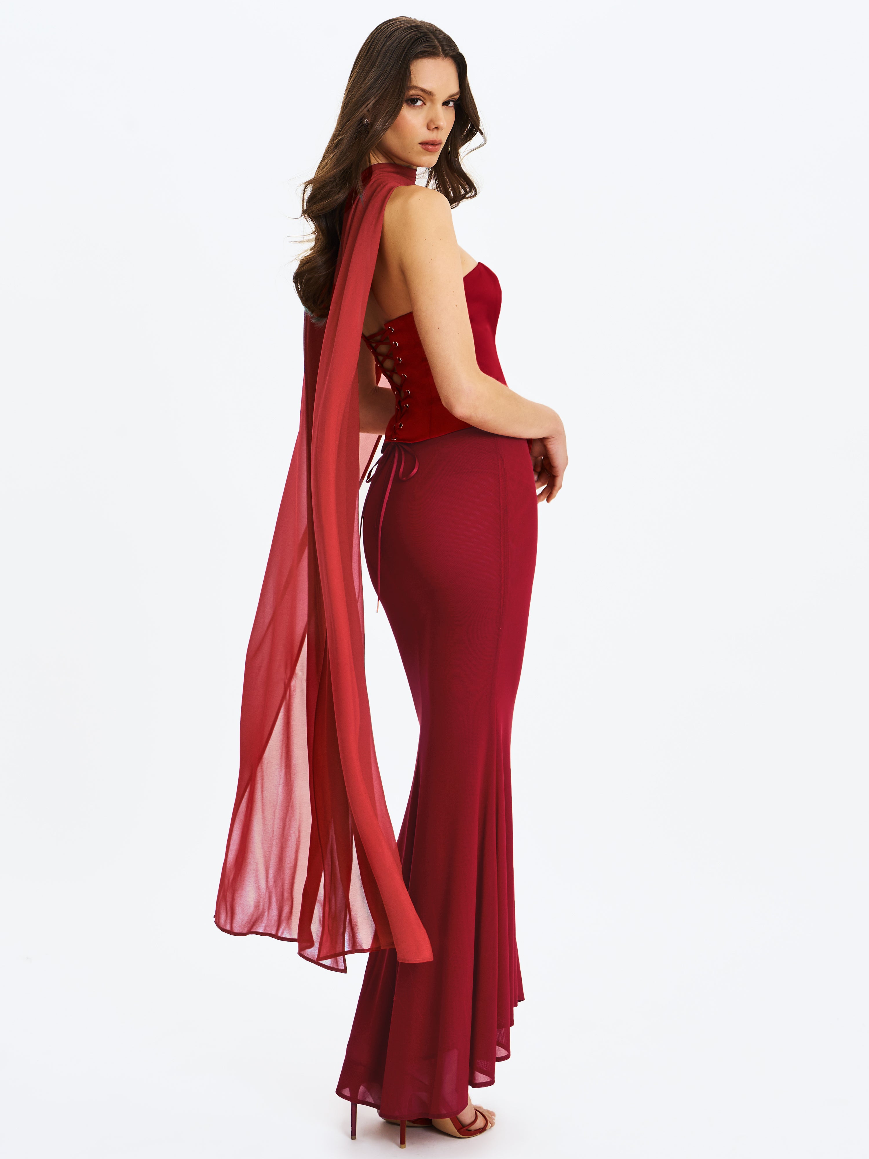 robe avec jupe sirène