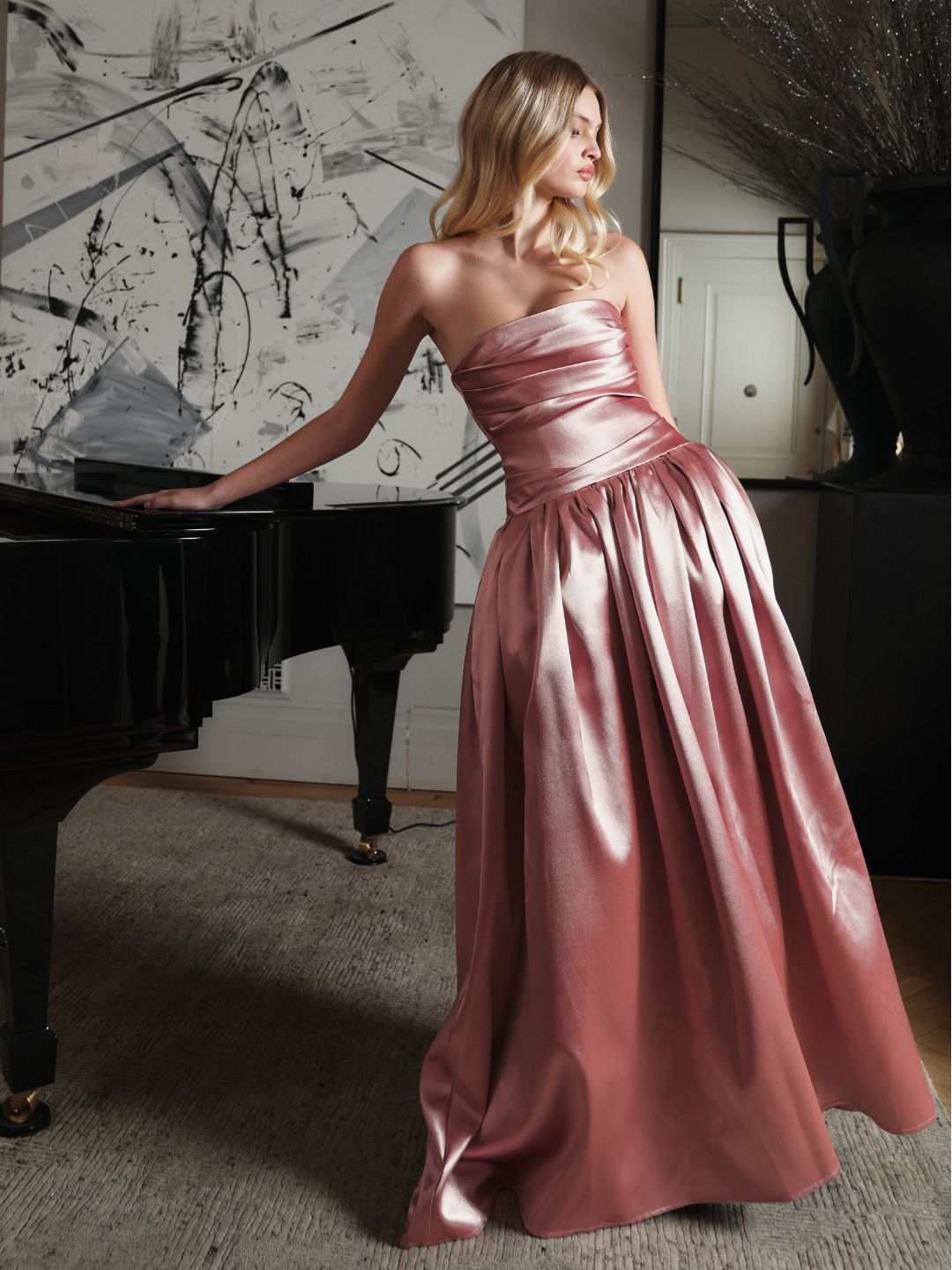 robe sans bretelles