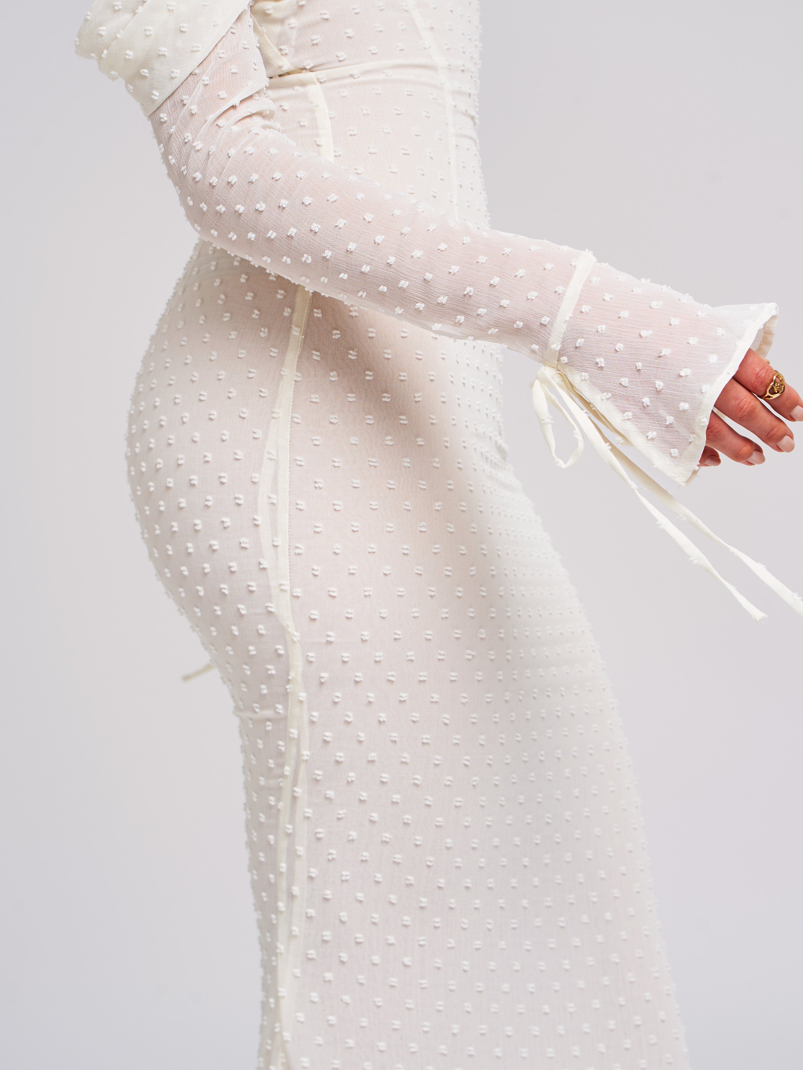 robe maxi sirène élégante