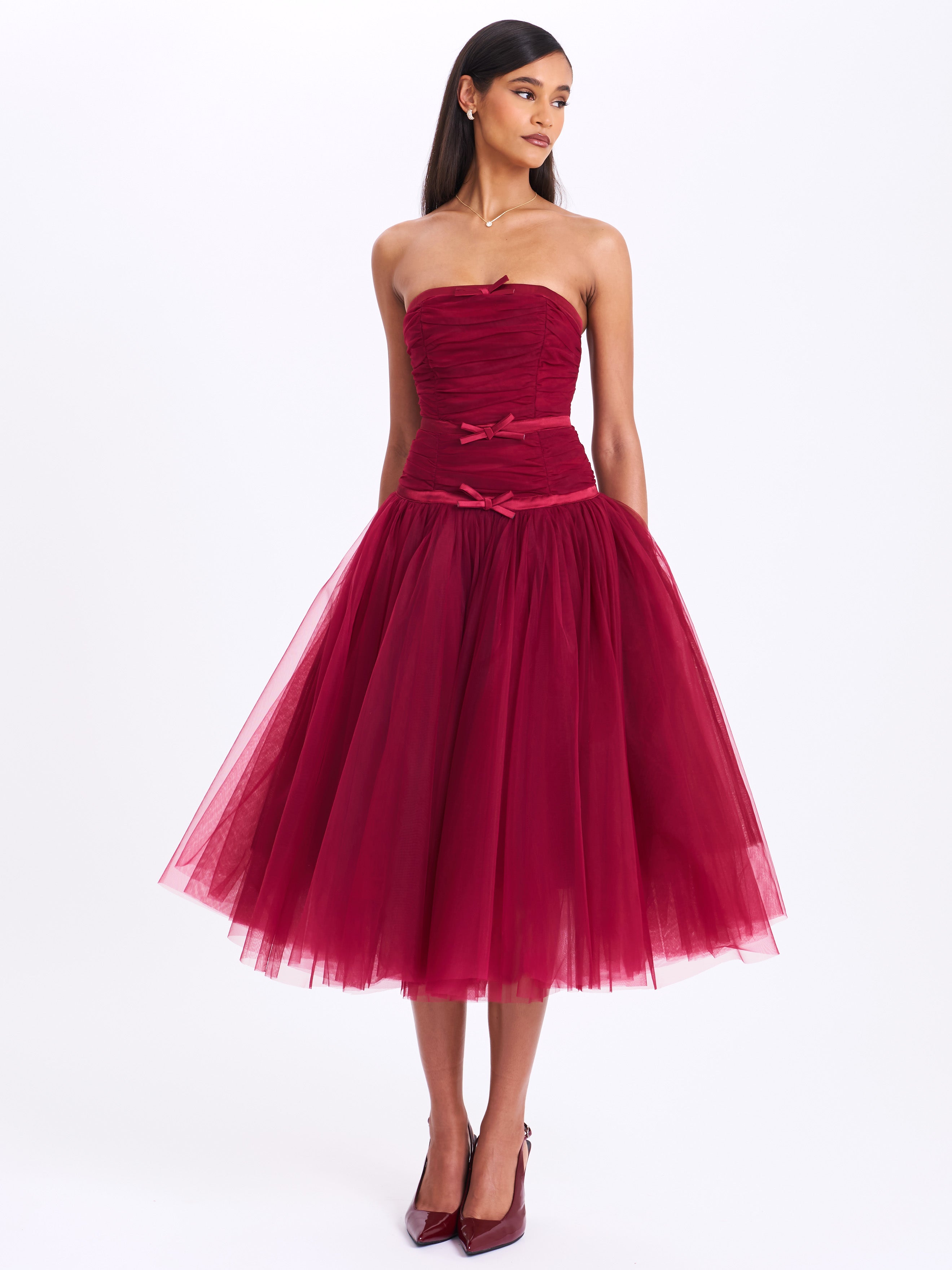 robe Mabel avec nœud