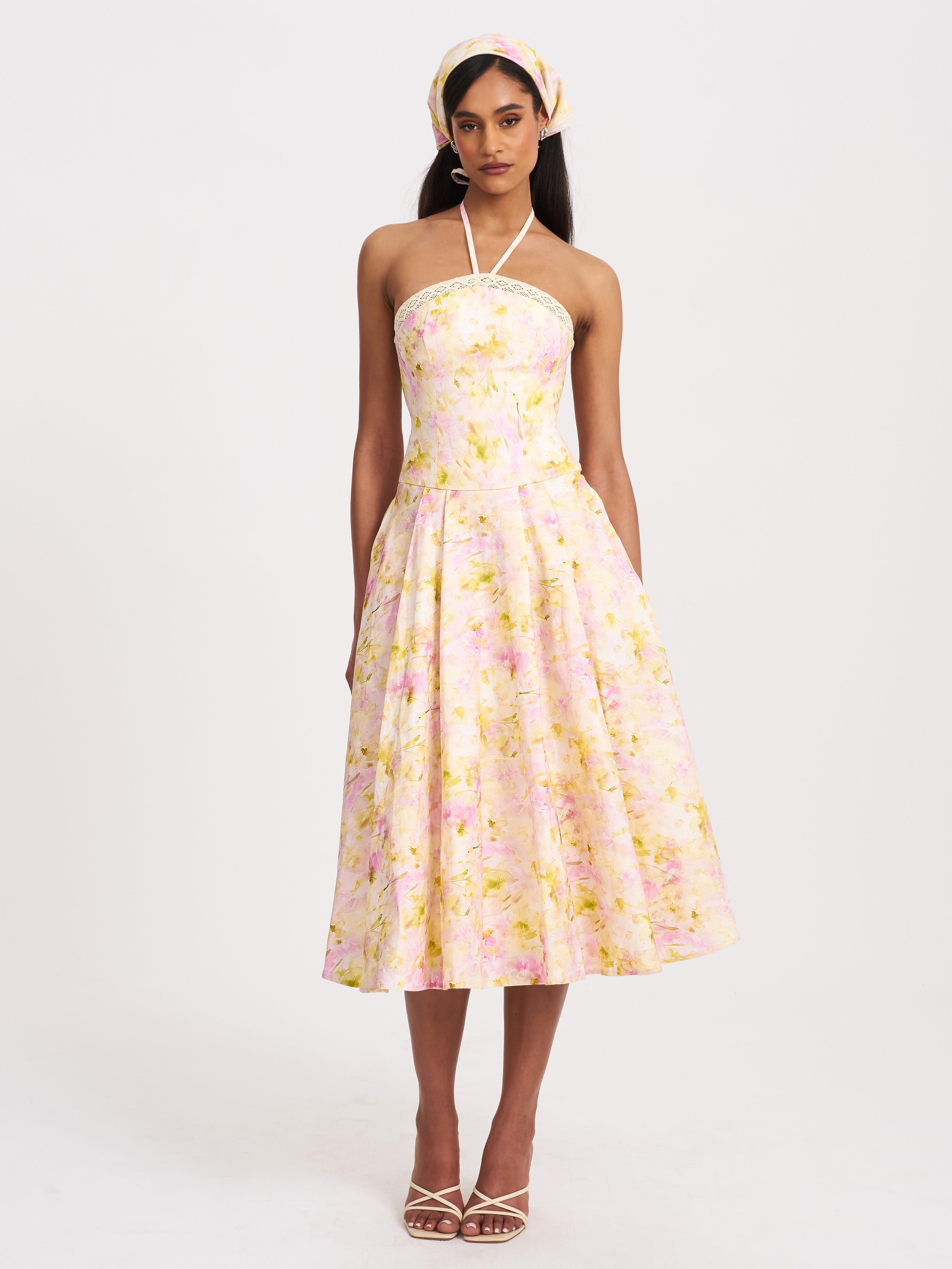 robe florale Zaina pour femme