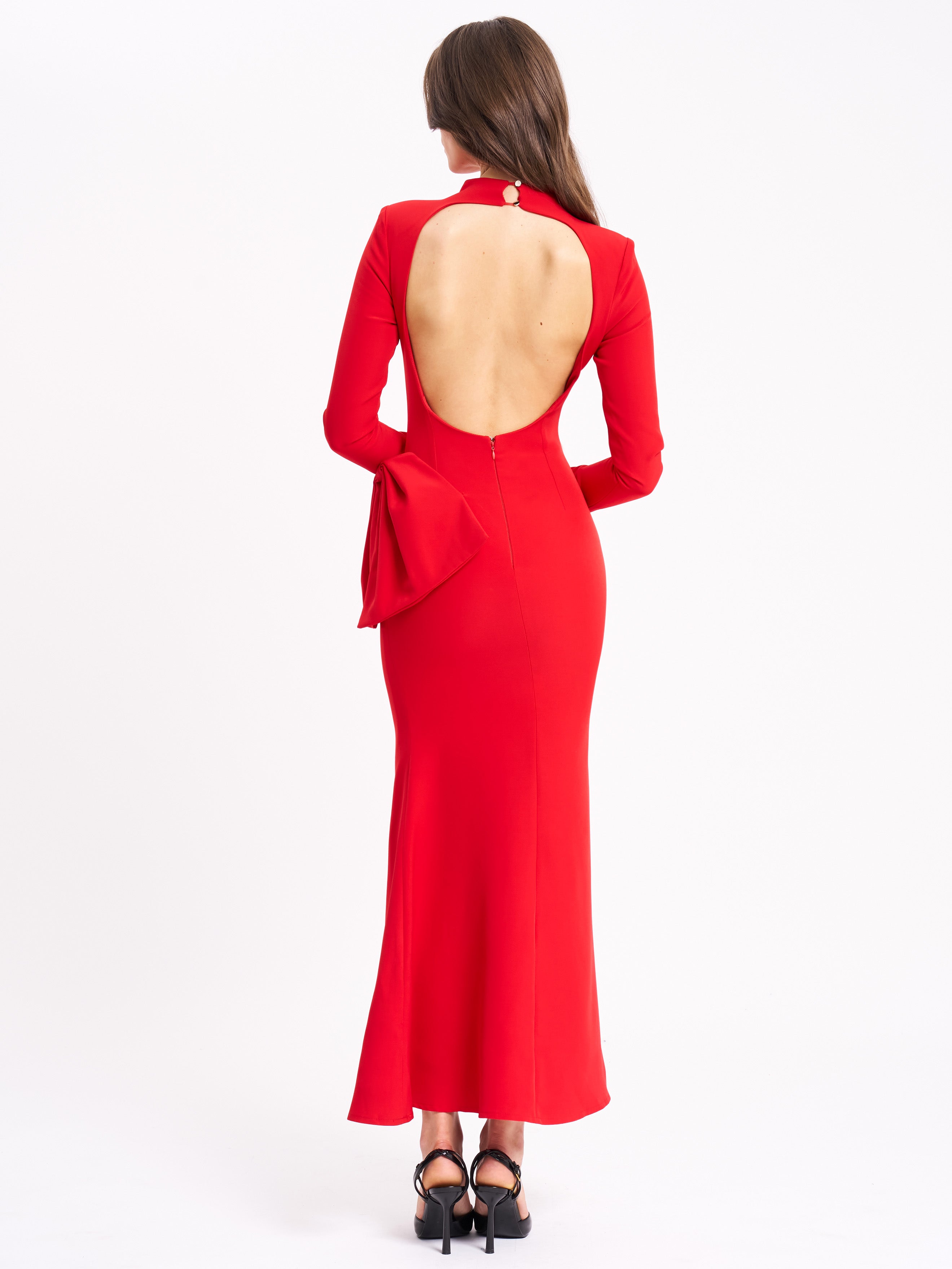 Robe élégante rouge