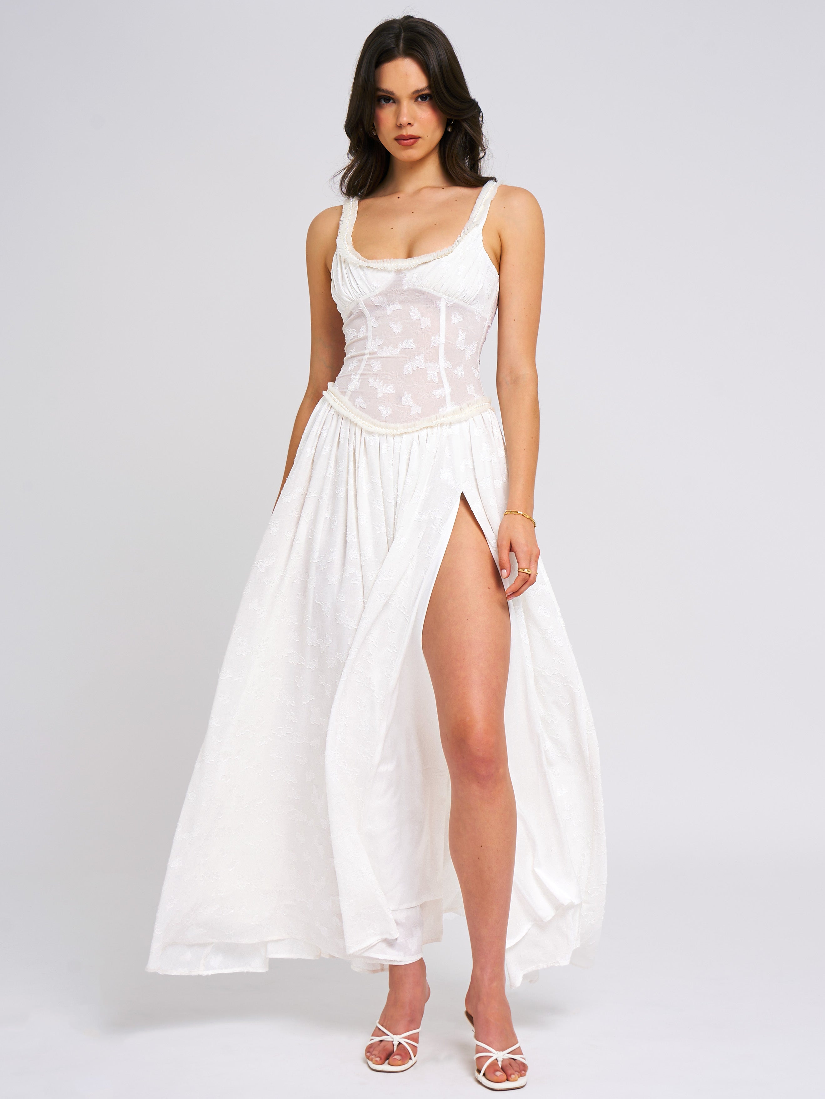 texture jacquard robe Ulissa