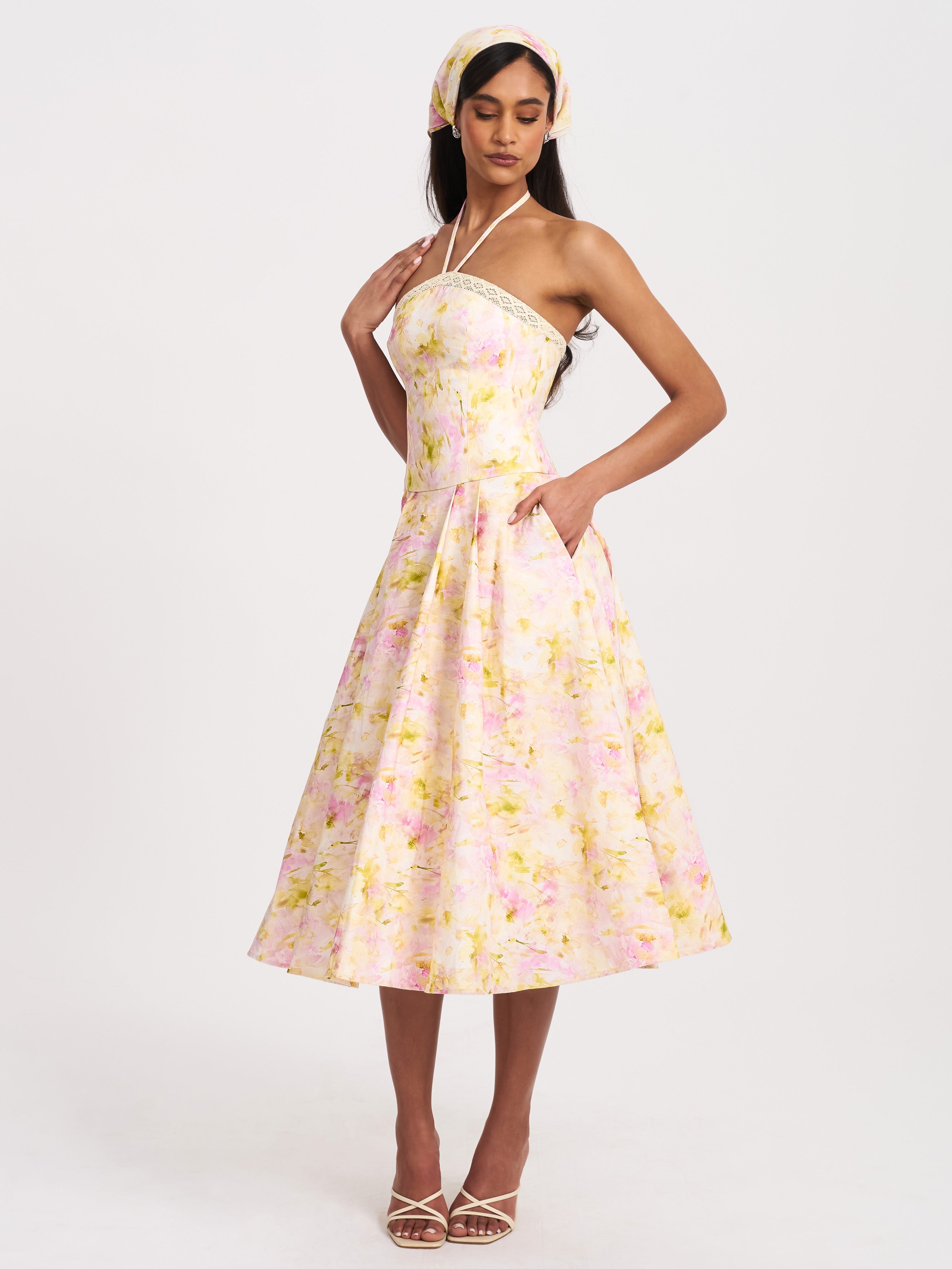 robe avec poches invisibles Zaina