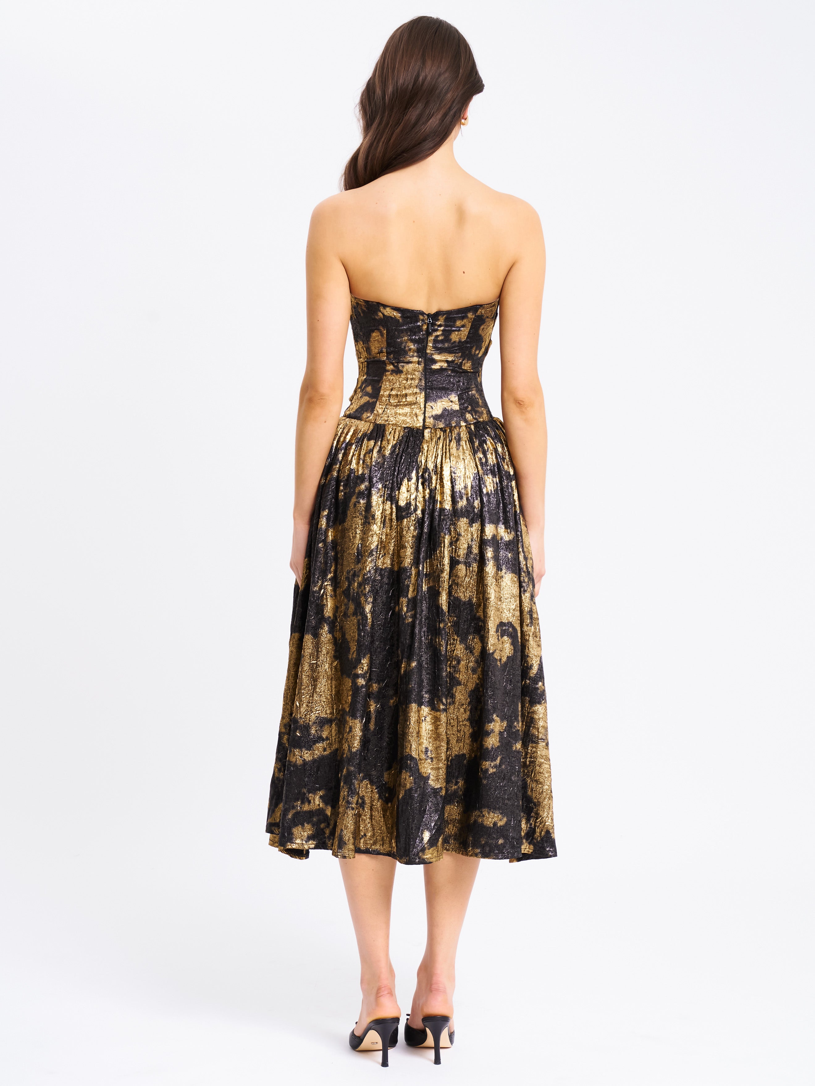 Robe midi artistique