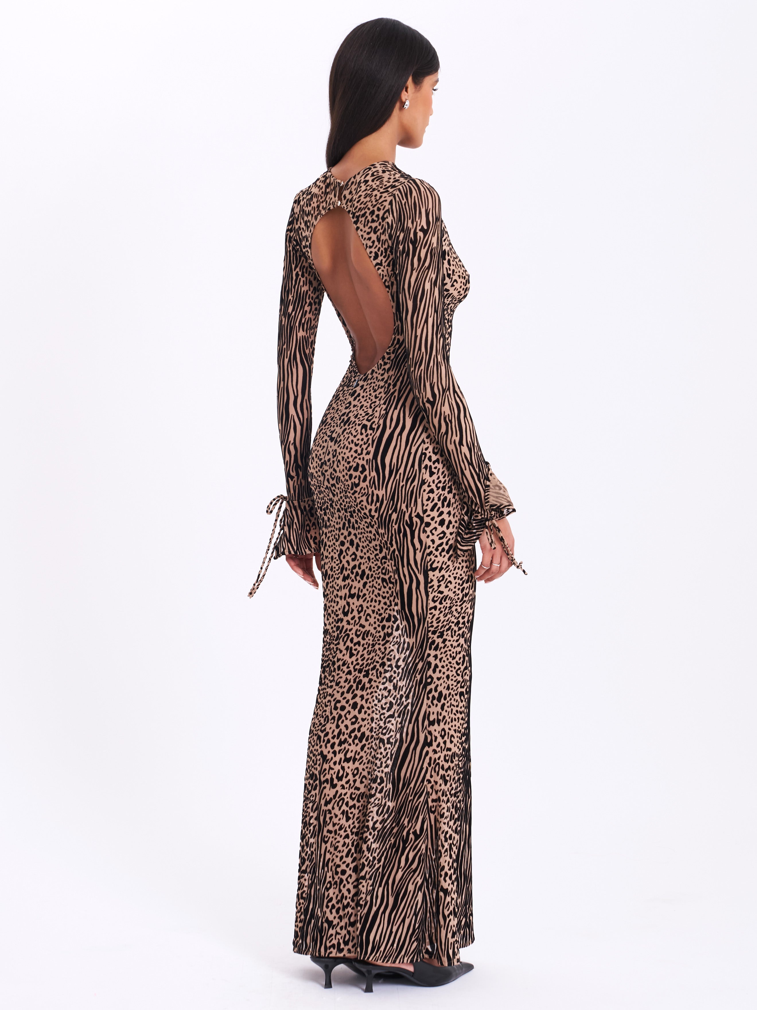 robe dos nu en velours