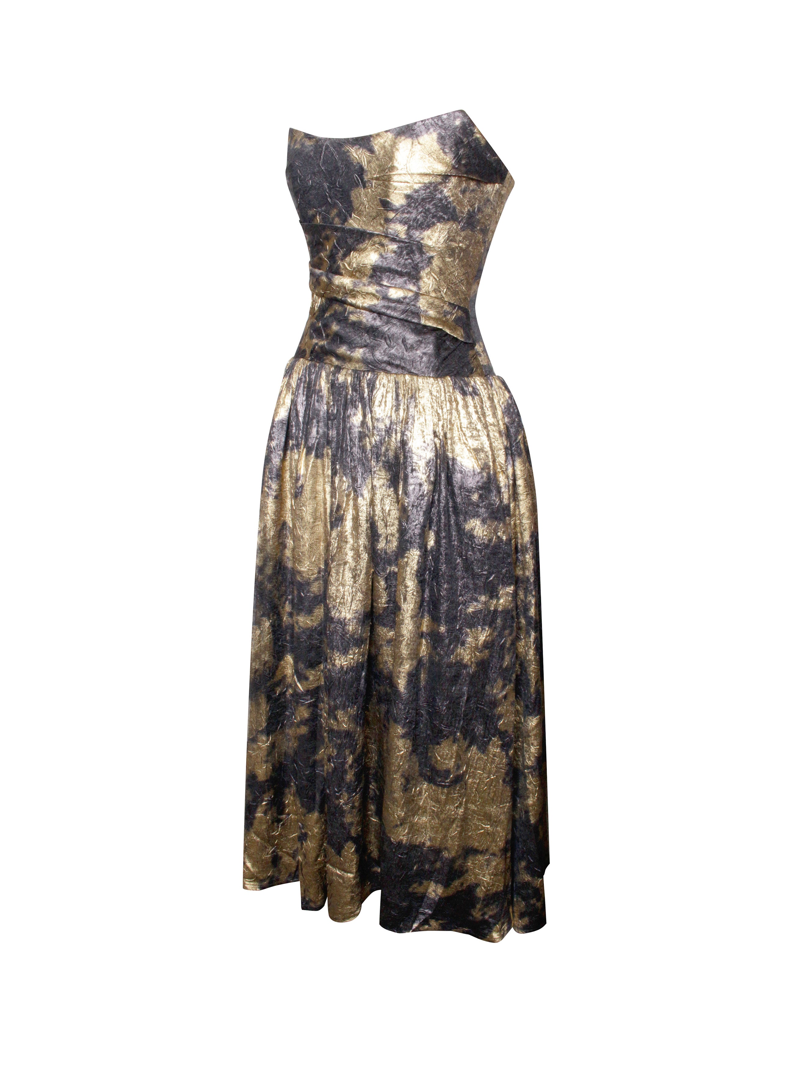 Robe tie-dye chic