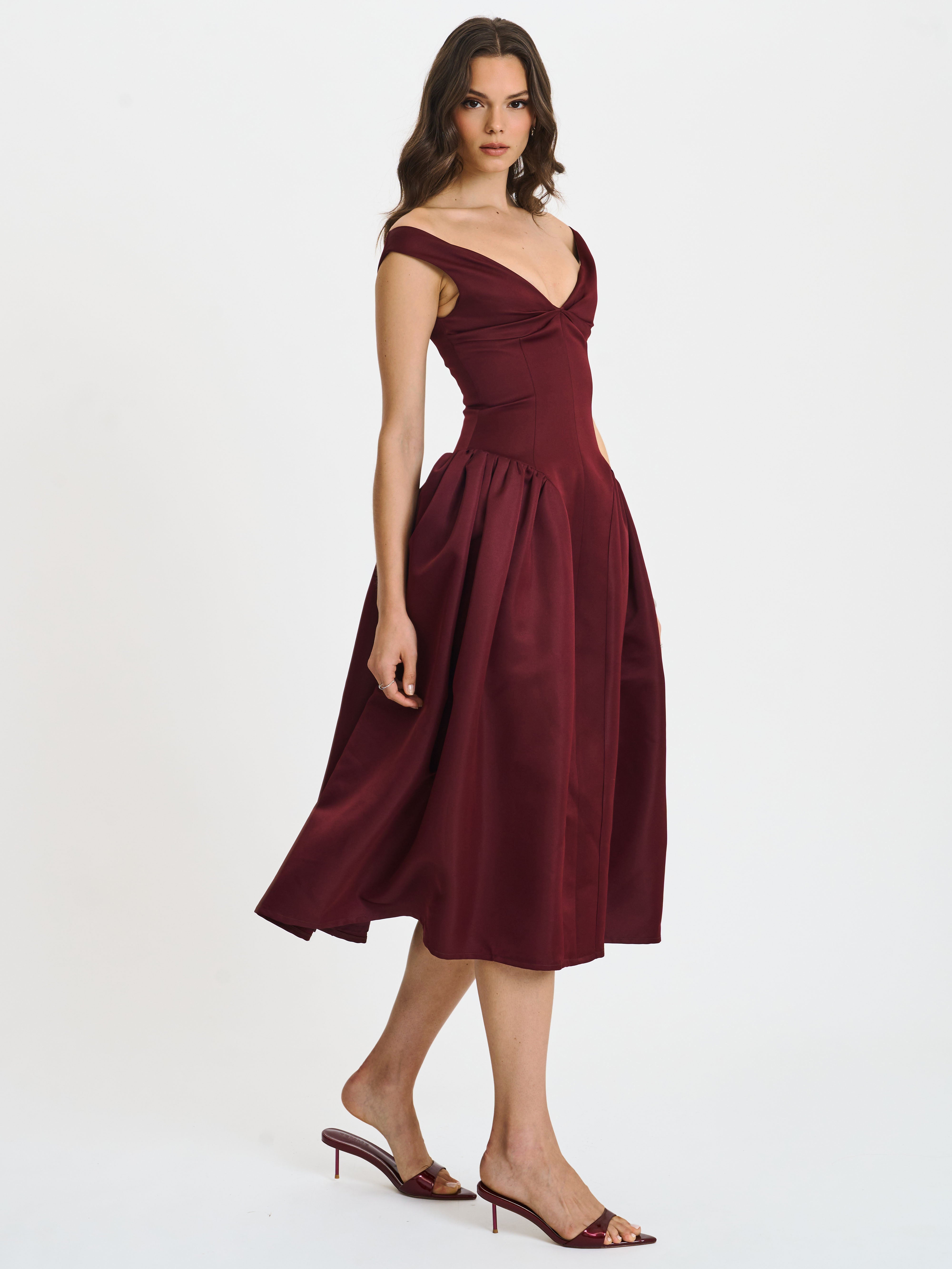 robe décolleté en cœur