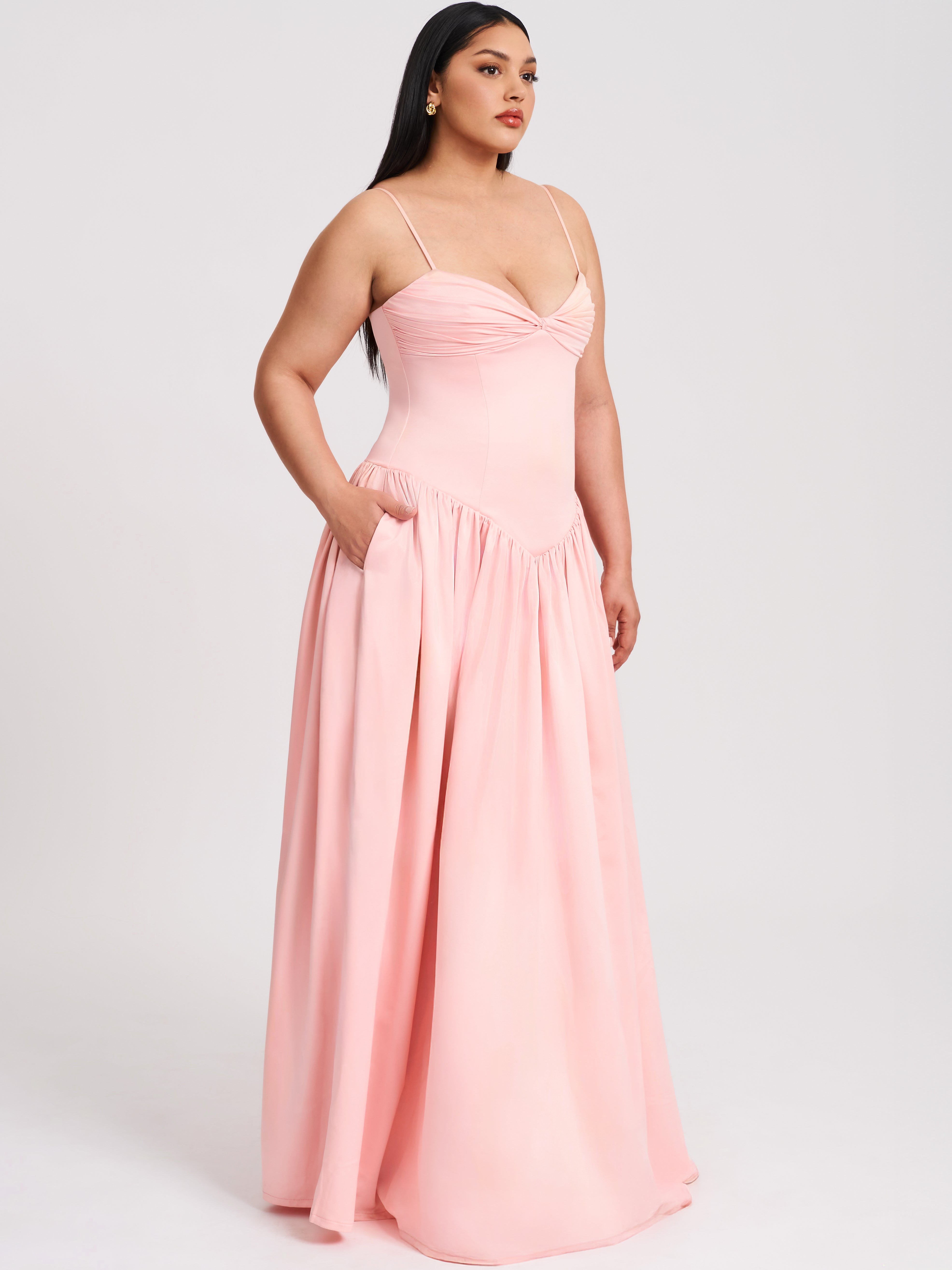 Najwa pink dress