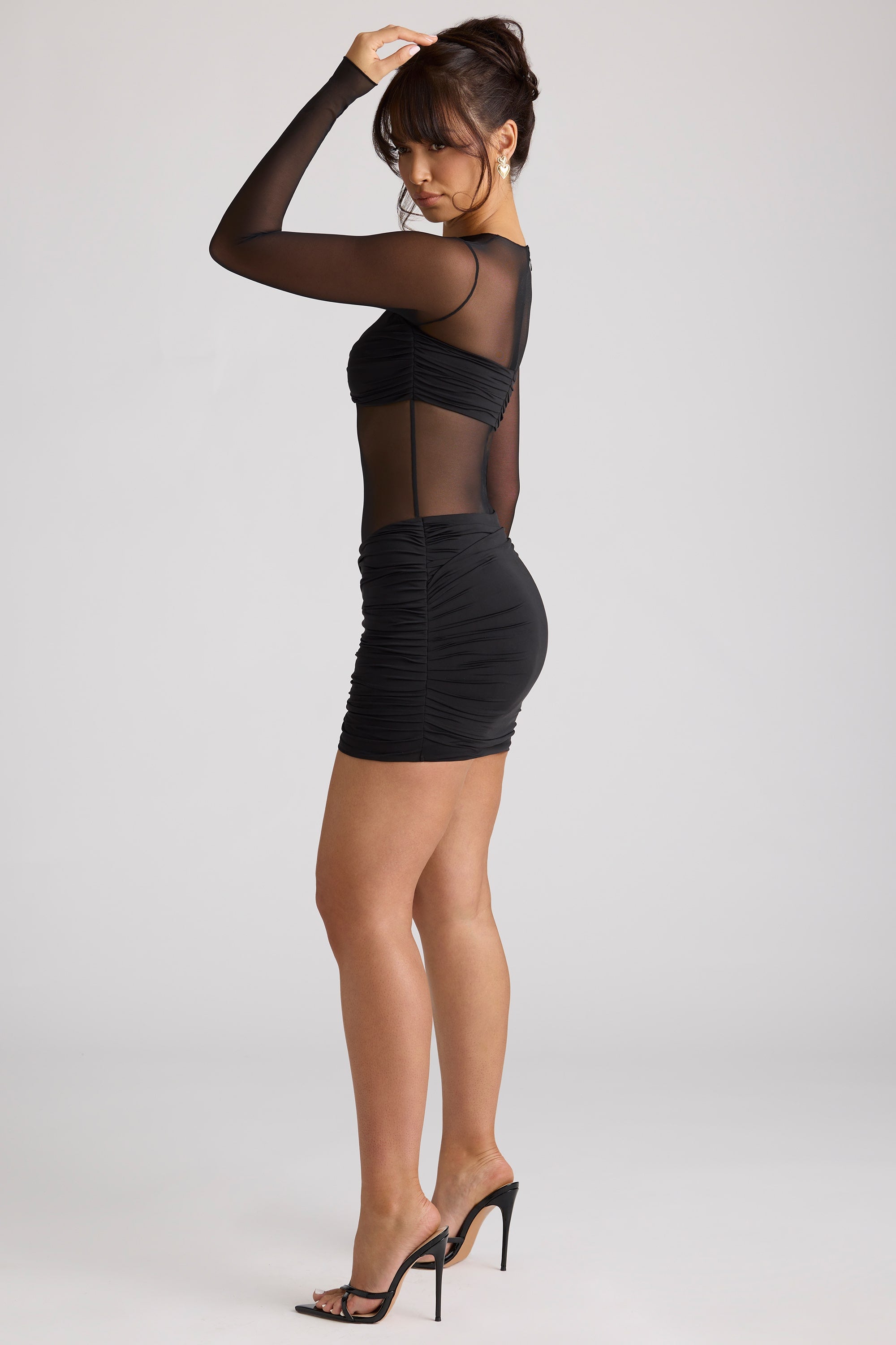 robe élégante transparente