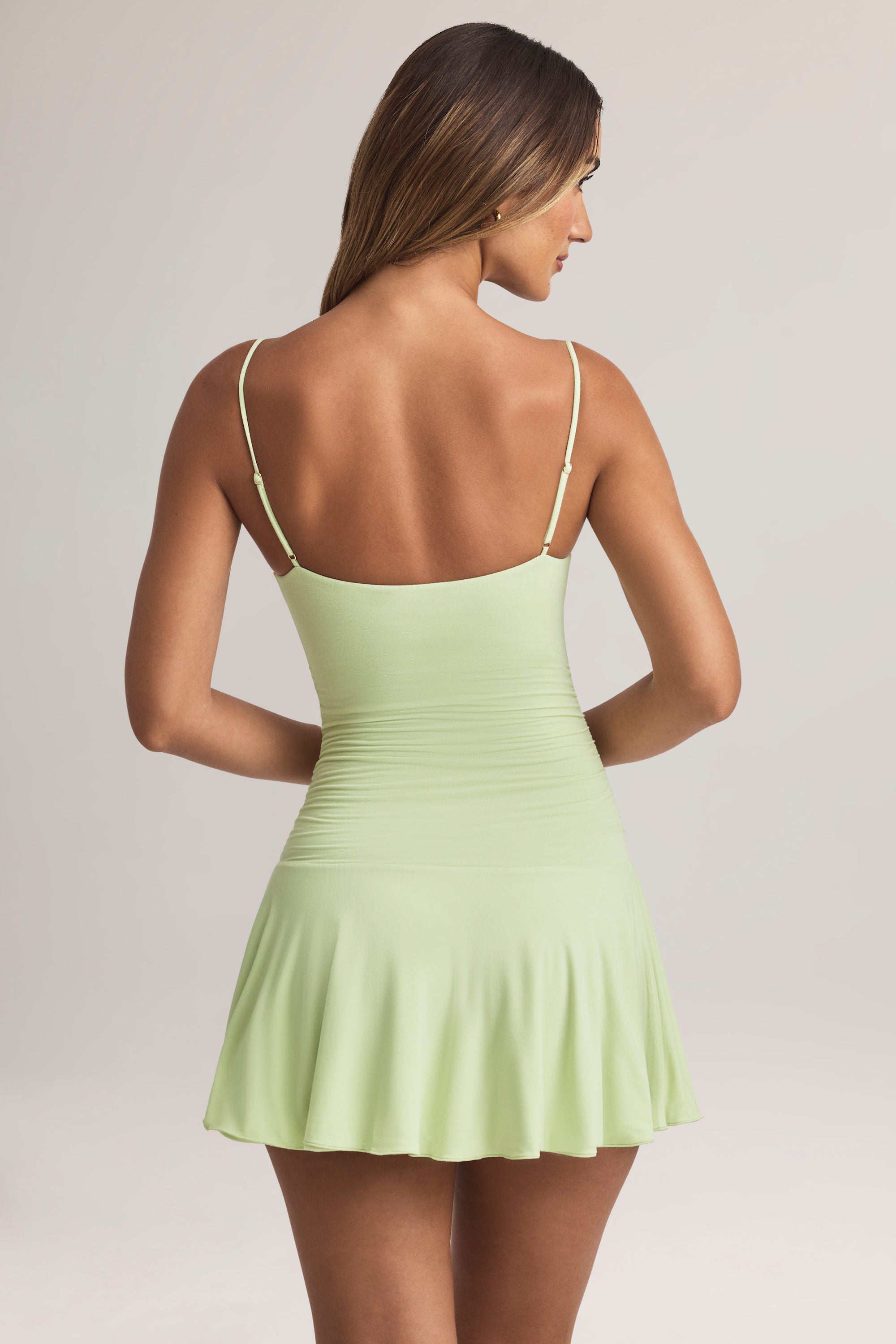 Robe modal ruched