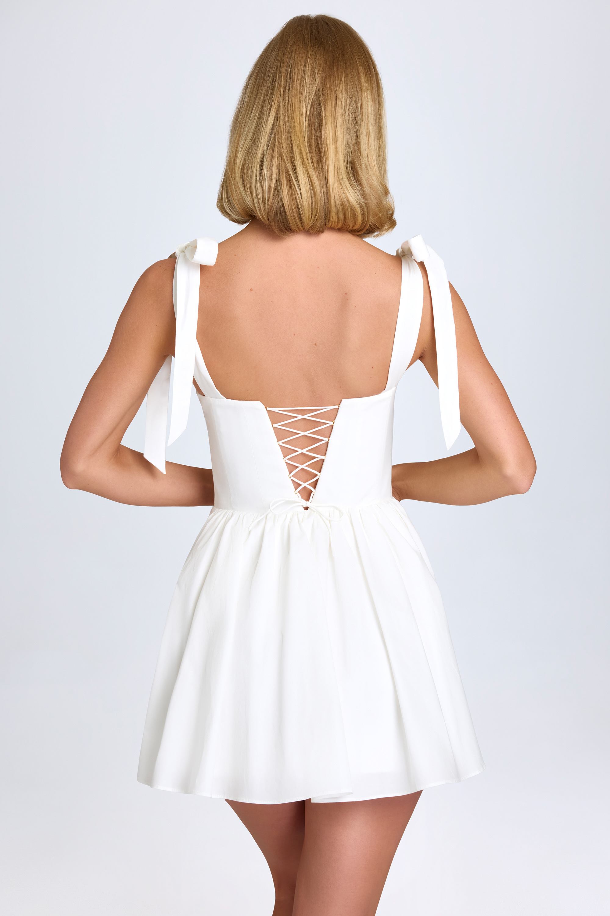 corset-dress blanc