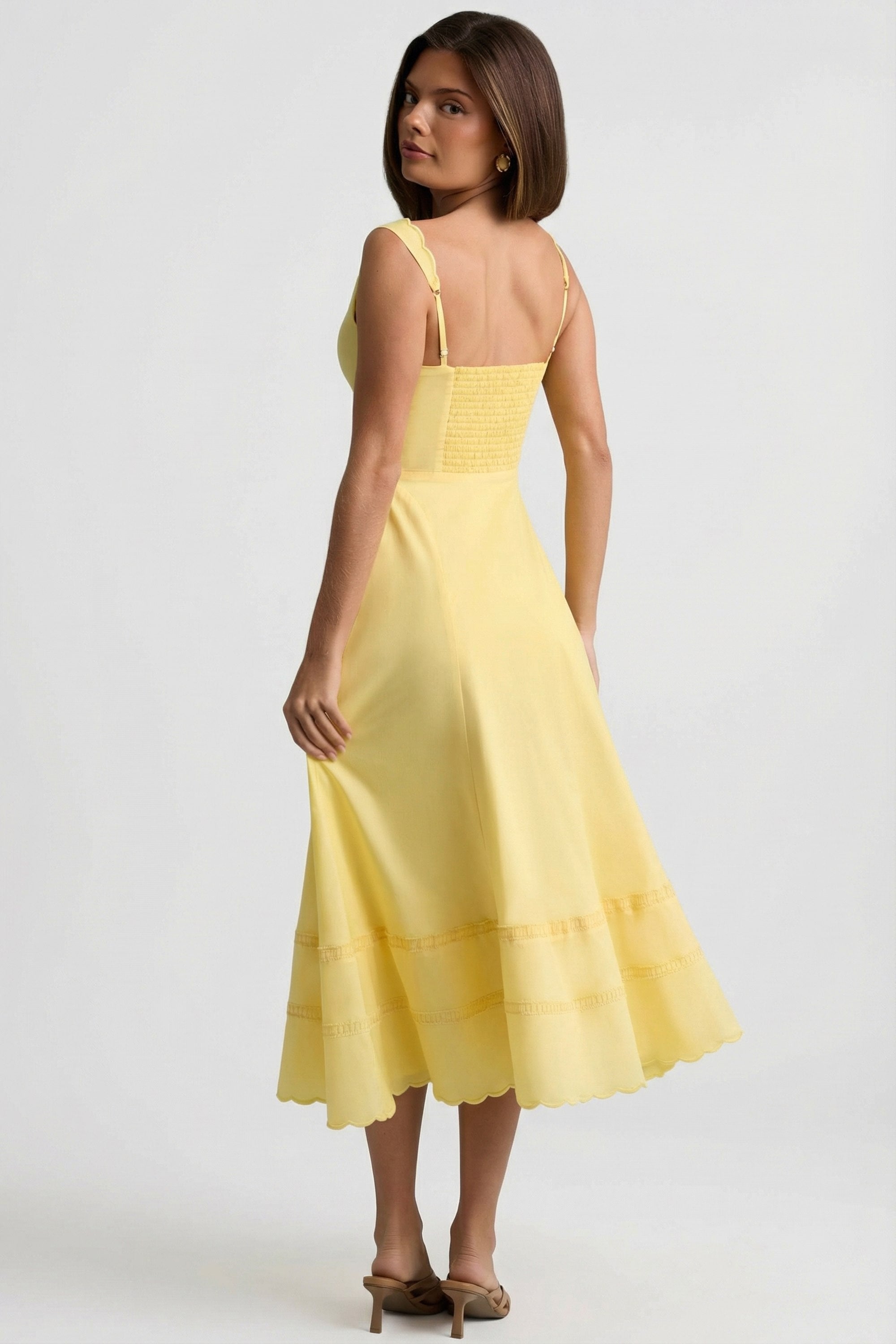 robe A-line en coton