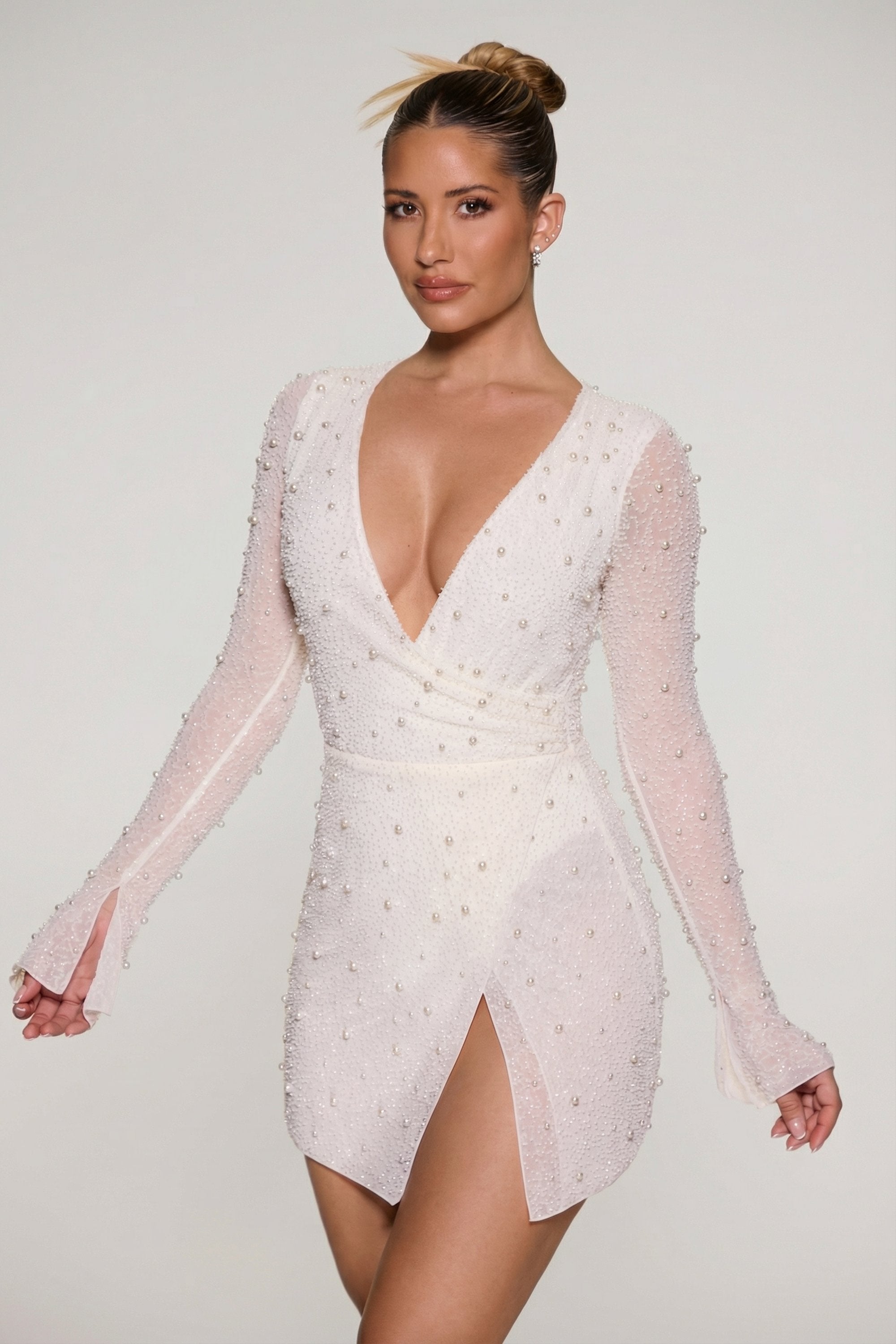 robe de soirée ornée