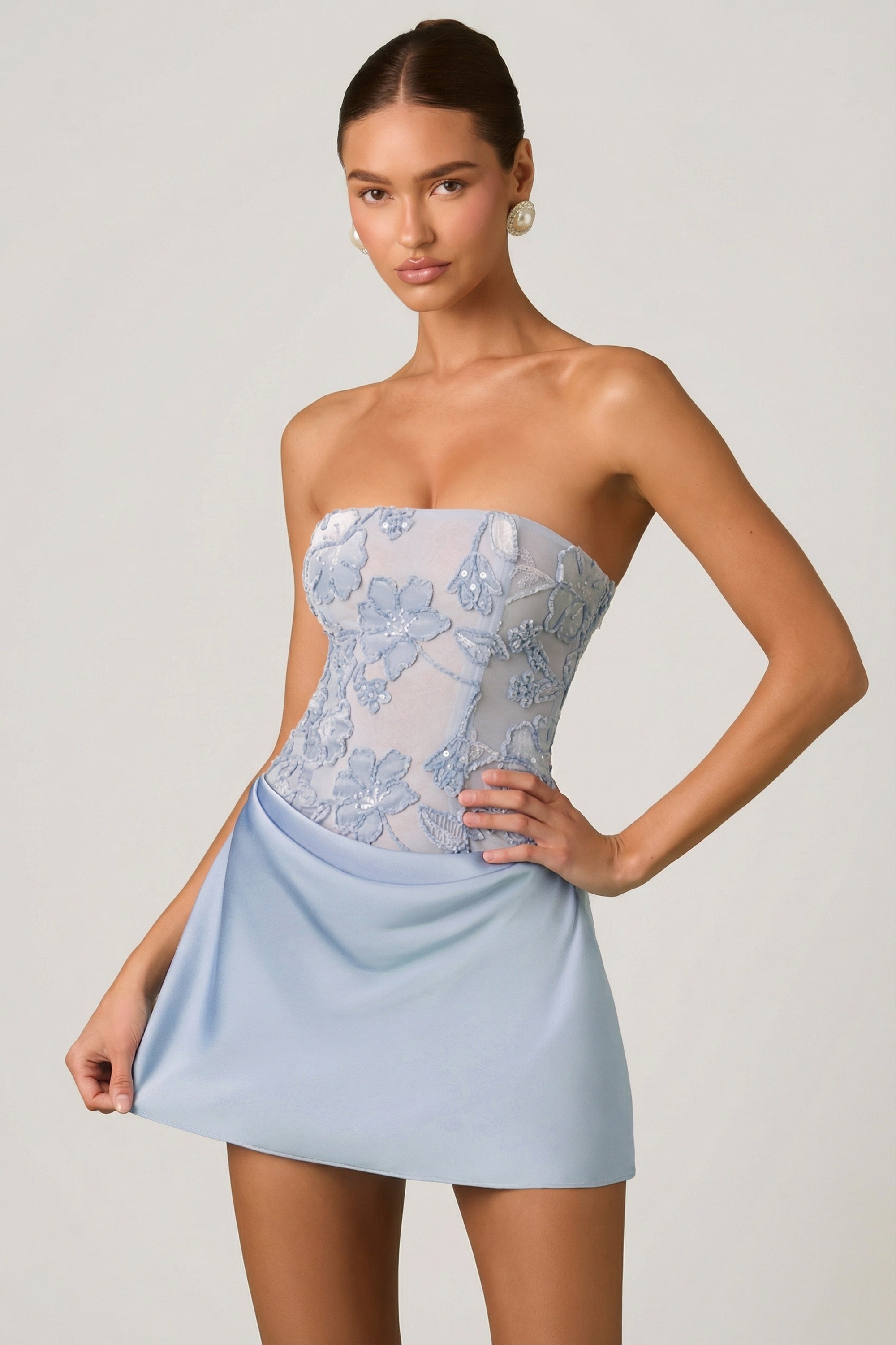 Robe de soirée flatteuse