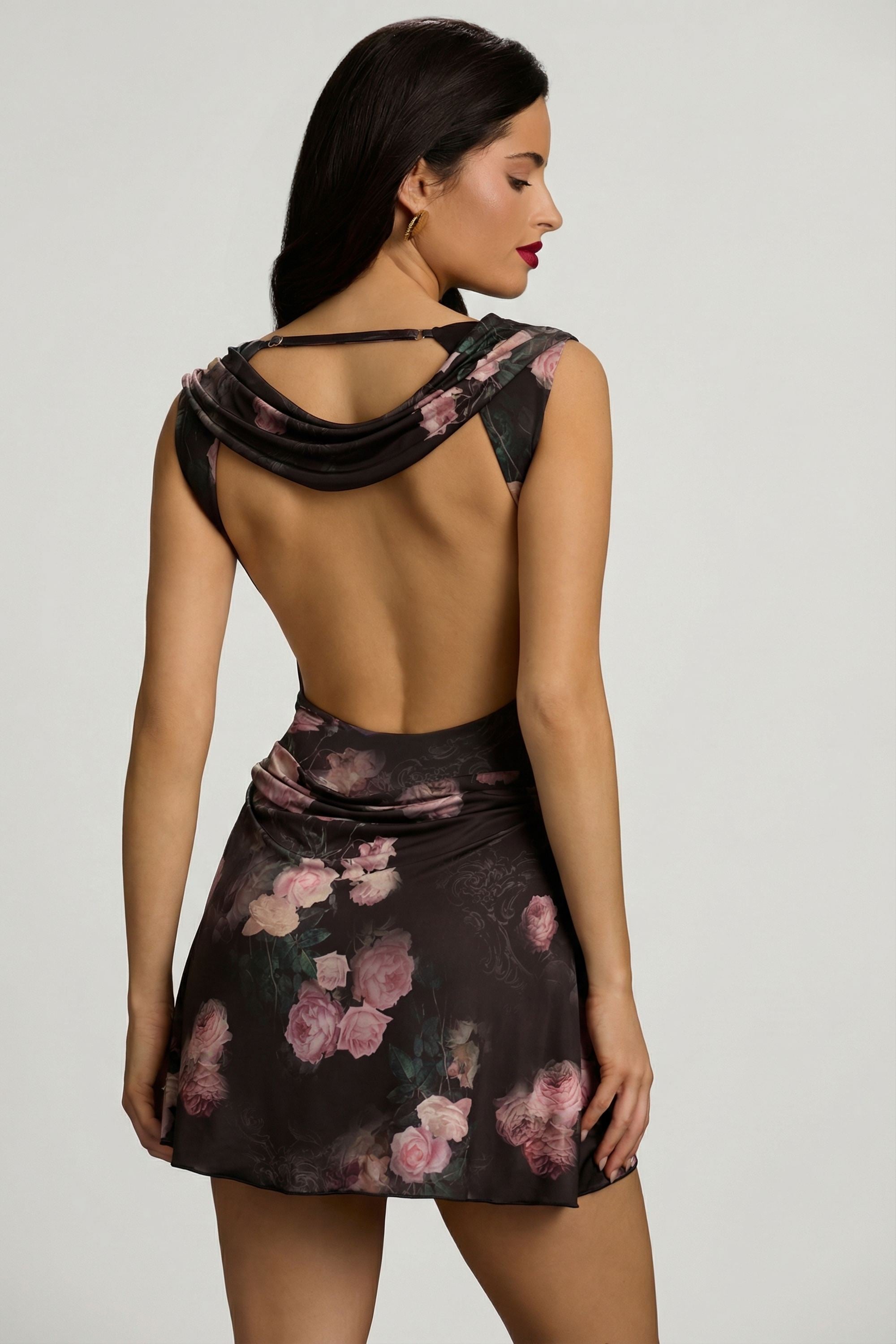 robe a-line mini élégante
