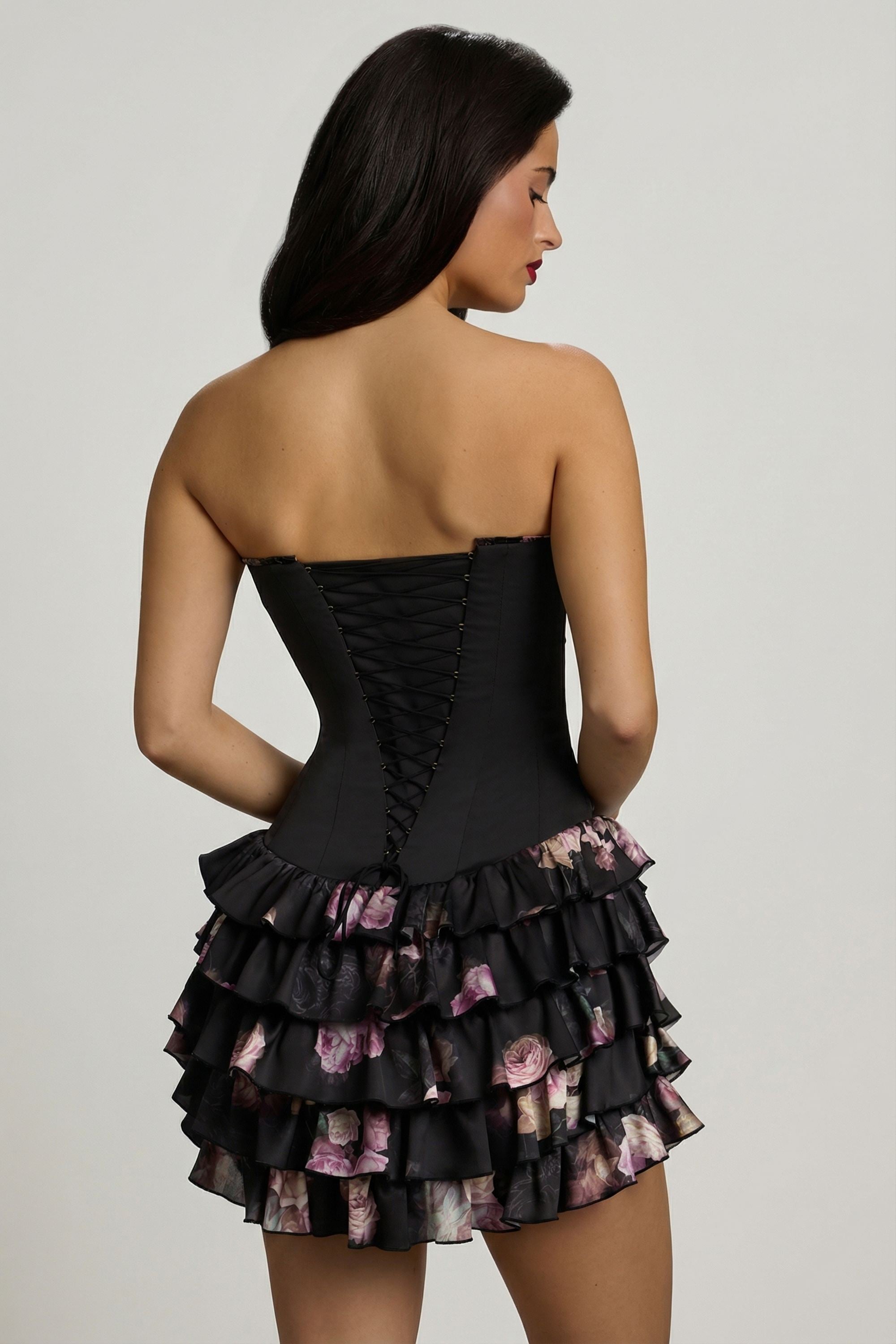 robe élégante corsetée