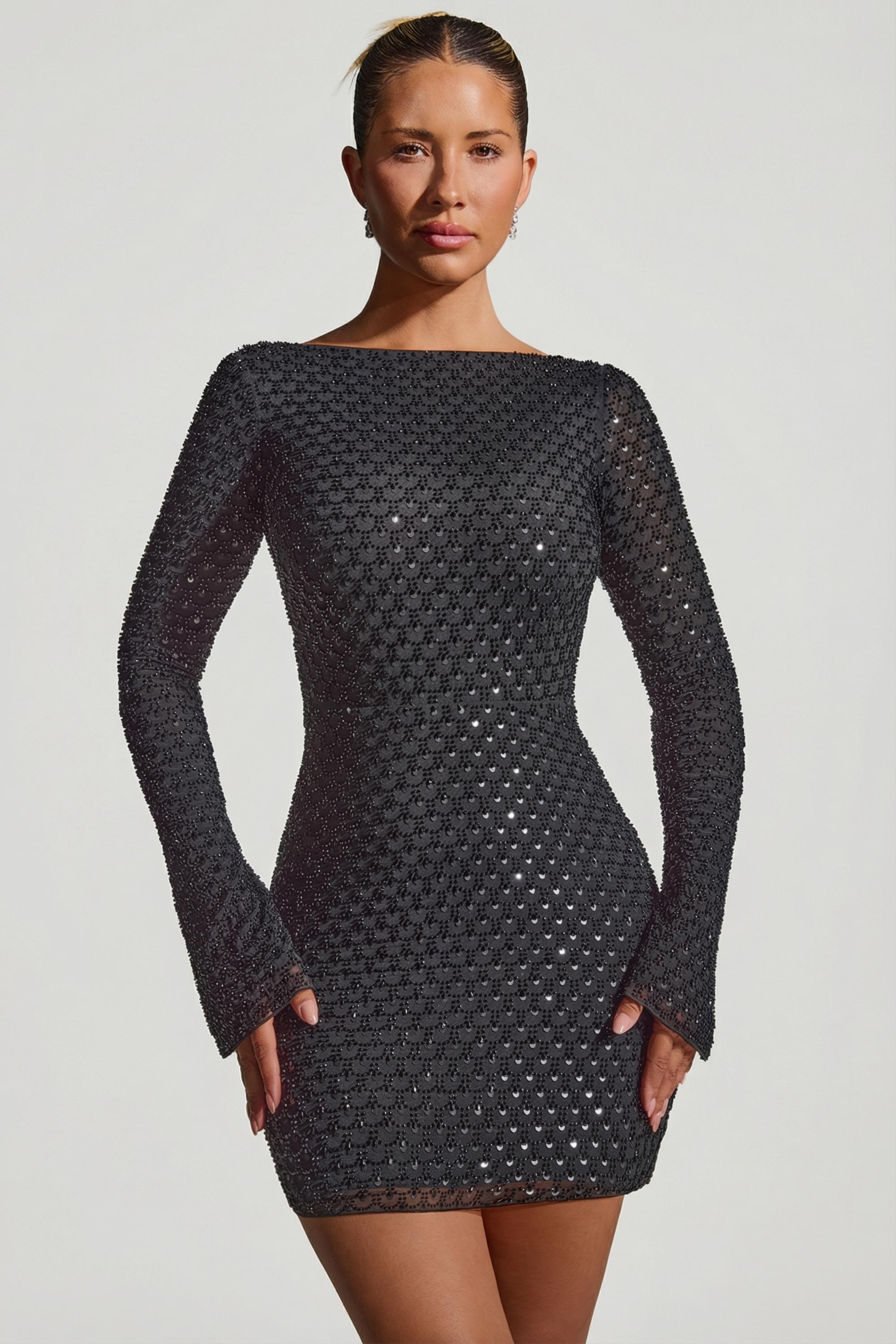 robe séduisante noire